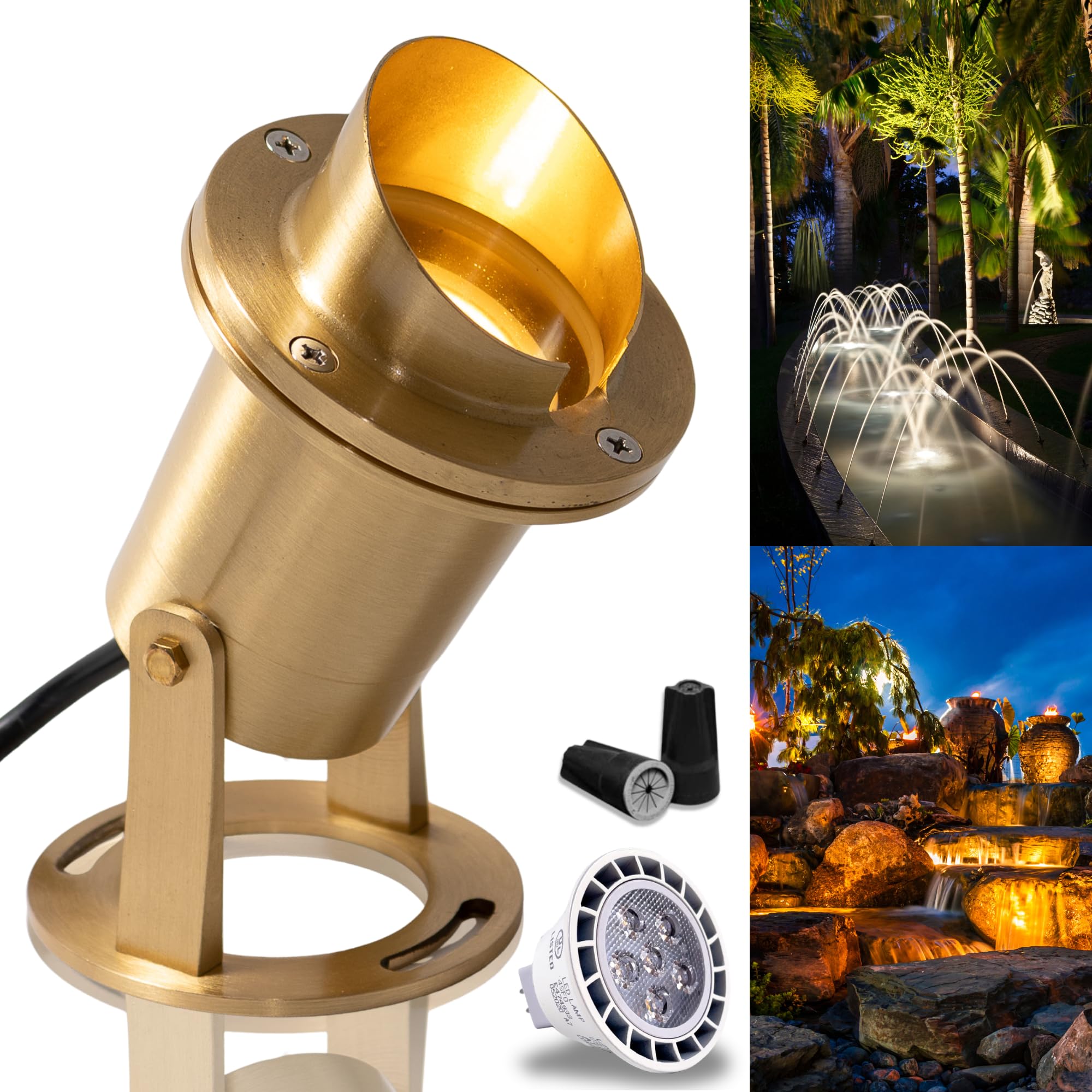 MIK Solid Brass 7W Light