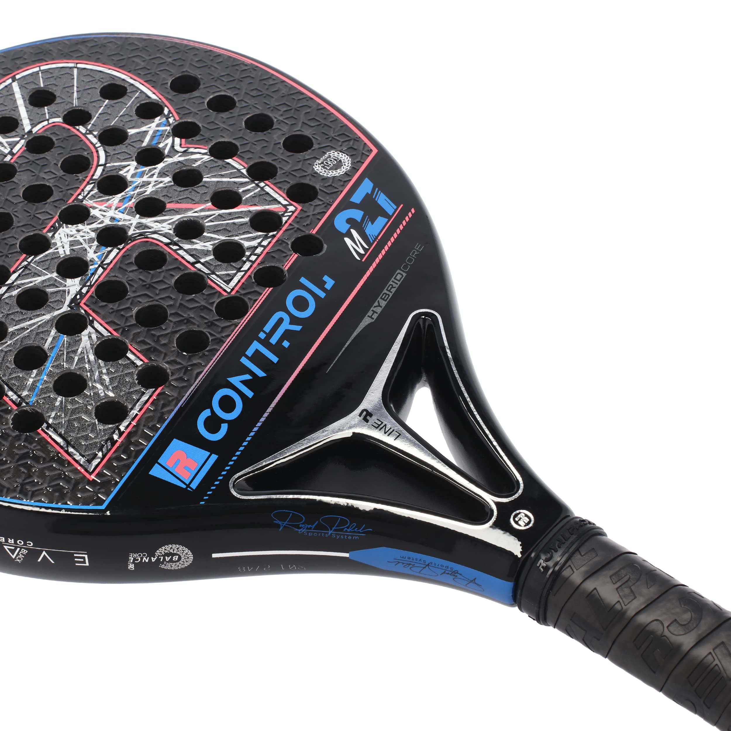 Pala de pádel adutlo Royal Padel RP M27 Control Gris