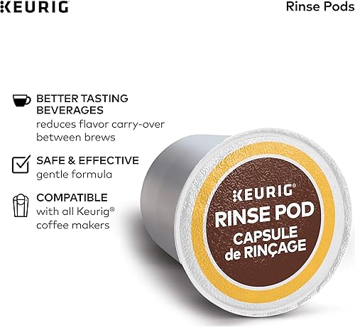 Miniatura 7 de Keurig El kit de limpieza de cerveza para mantenimiento incluye solución de descalcificación y cápsulas de enjuague, cafeteras compatibles con