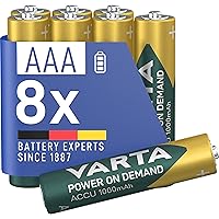 VARTA Pile AAA, ricaricabili