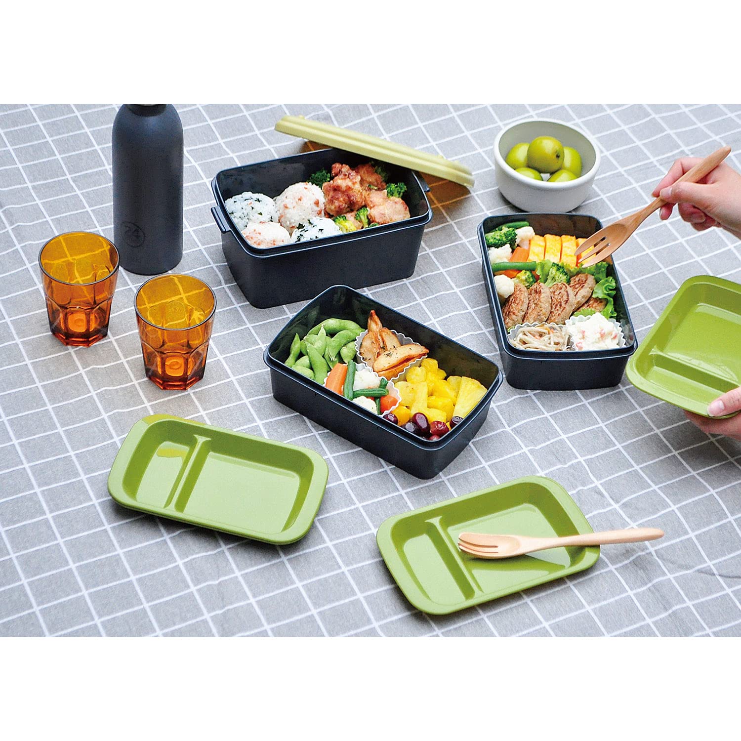 Amazon｜GENIAL(ジェニアル) Picnic Lunch Box(ピクニックランチ