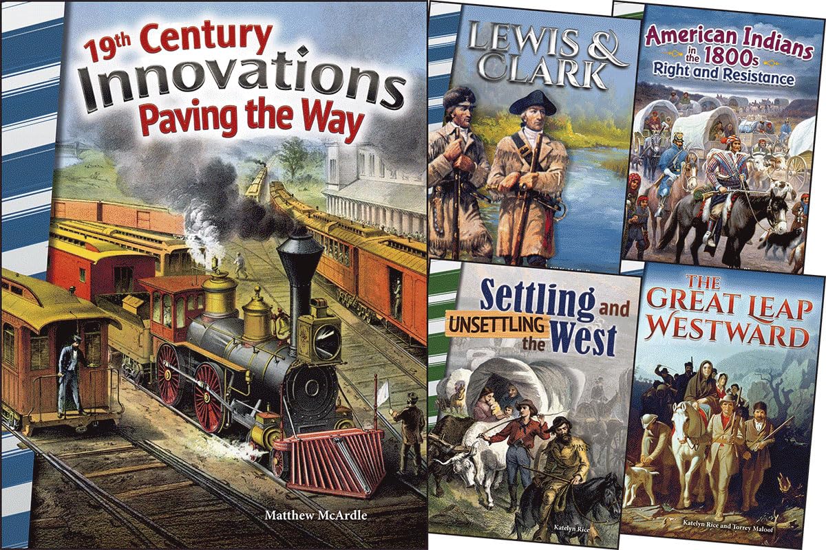 Children's American History 5-book set: United States Expansion and Reform Era - United States History books with pictures for kids age 8+ (5-book set) (Social Studies: Informational Text)