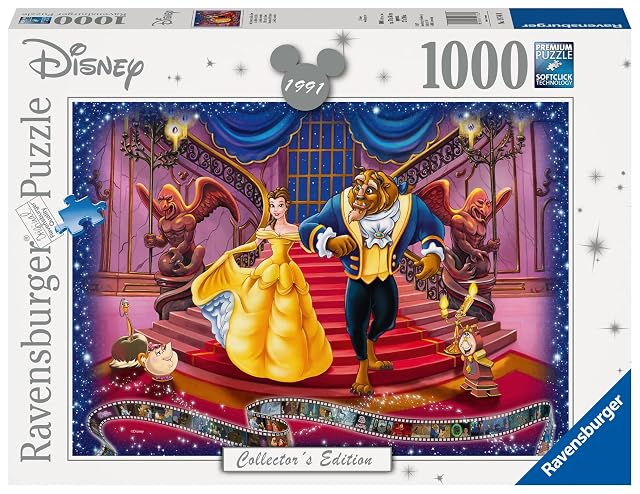 Ravensburger - Puzzle Disney Bella y la Bestia, Rompecabezas para Adultos, Regalo para Niños de 14+ Años…