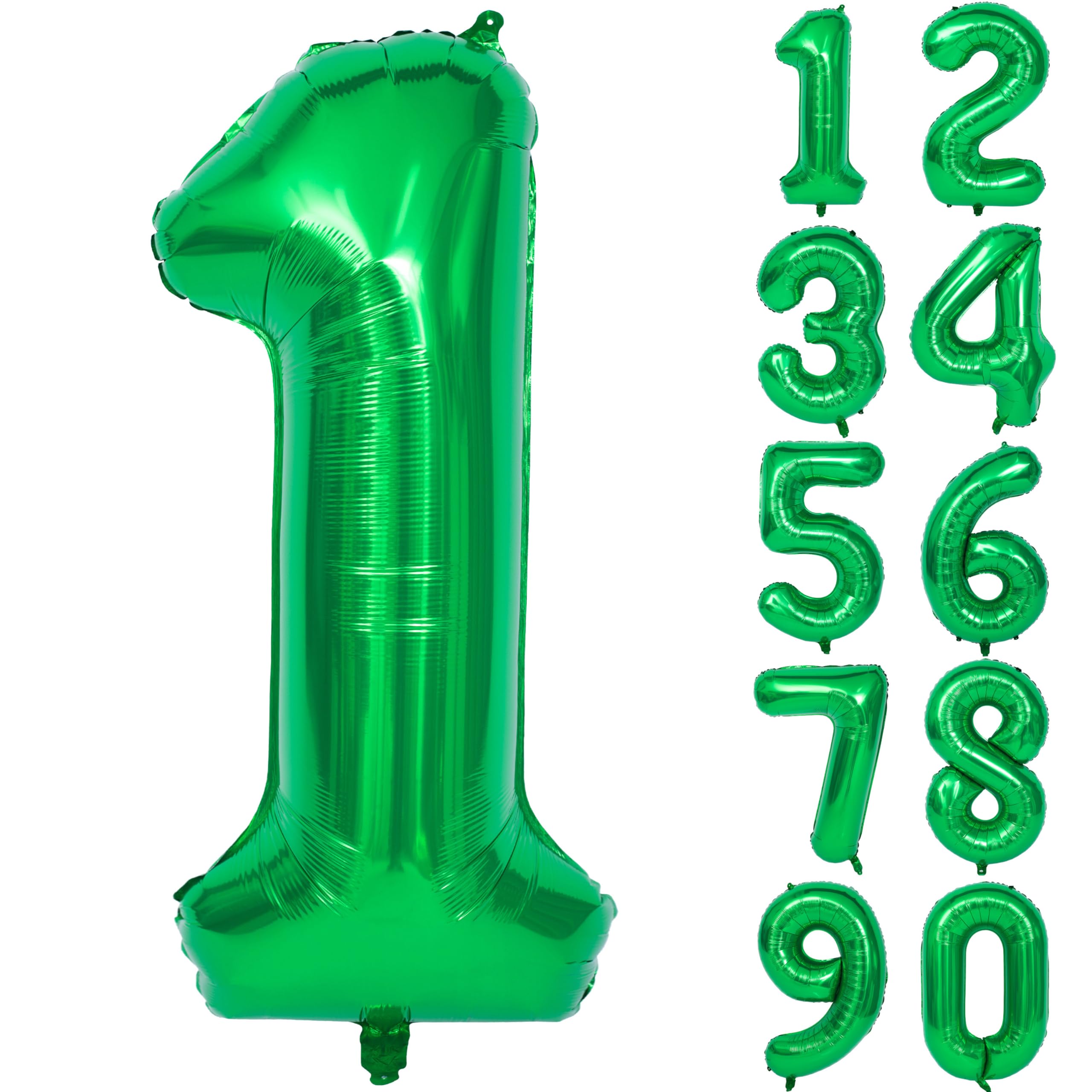 40 "Light Gold number 1 Balloon White Gold Giant birthday balloon Helium Champagne gold number balloons baby shower happy birthday decorations Valentine's Day wedding Digital 1 — view 118