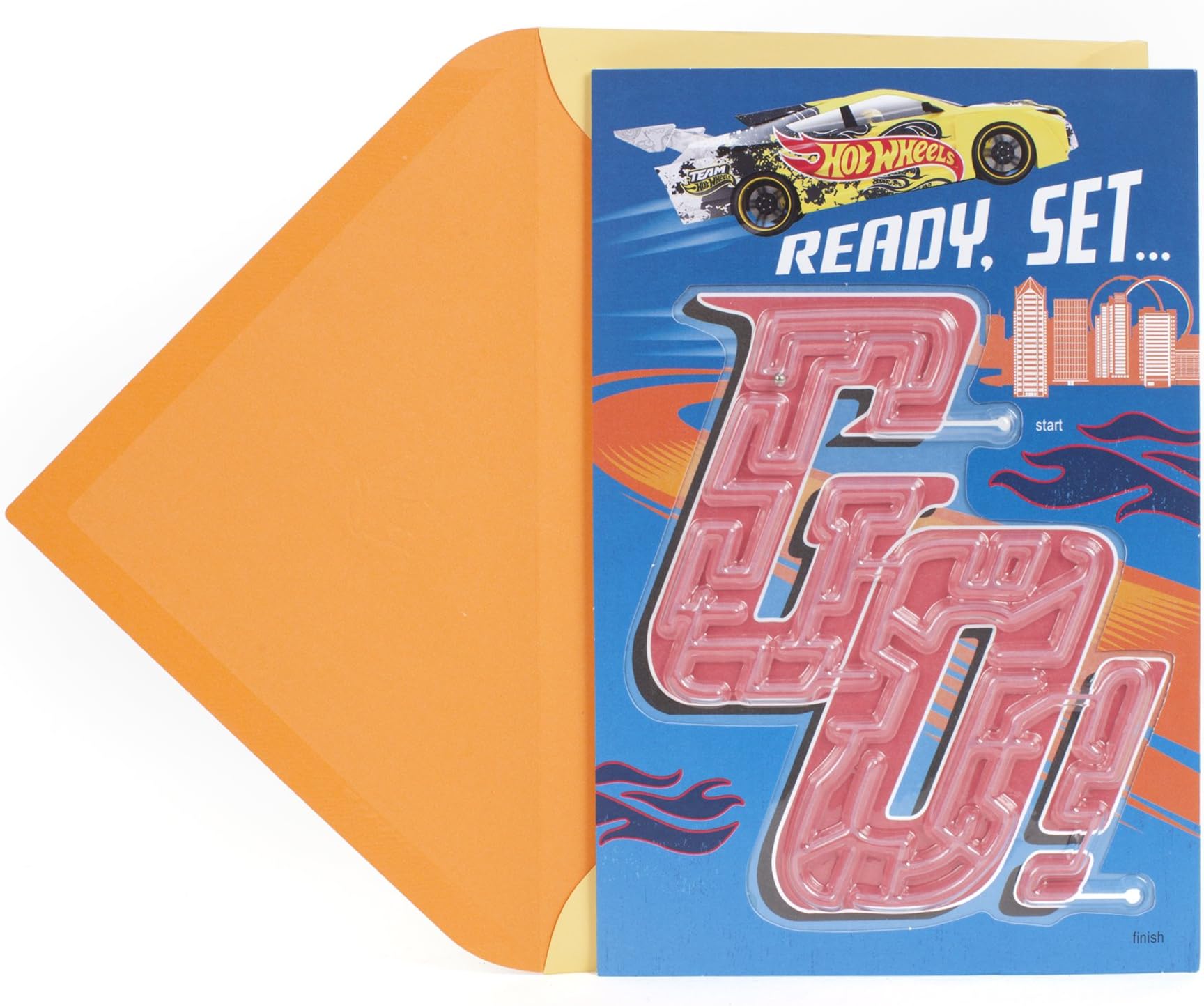 HallmarkBirthday Greeting Card (Hot Wheels)