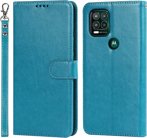 Havaya Funda tipo cartera para Moto g Stylus 5G con tarjetero para Motorola g Stylus 5G, funda con tapa para teléfono celular con ranuras para