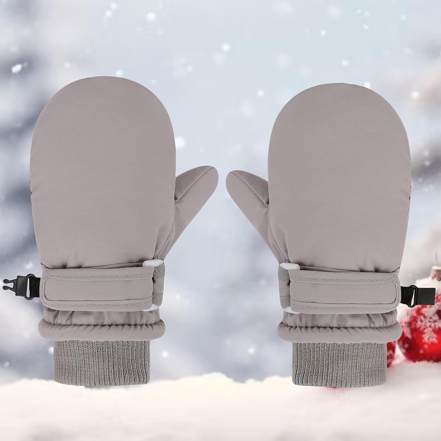 Waterproof Winter Mittens for Toddlers Baby Girls & Boys – Thermal Insulated Snow Gloves for Warm Fleece Lined Waterproof Winter Mittens for Toddlers Baby Girls & Boys – Thermal Insulated Snow Gloves for Warm Fleece Lined