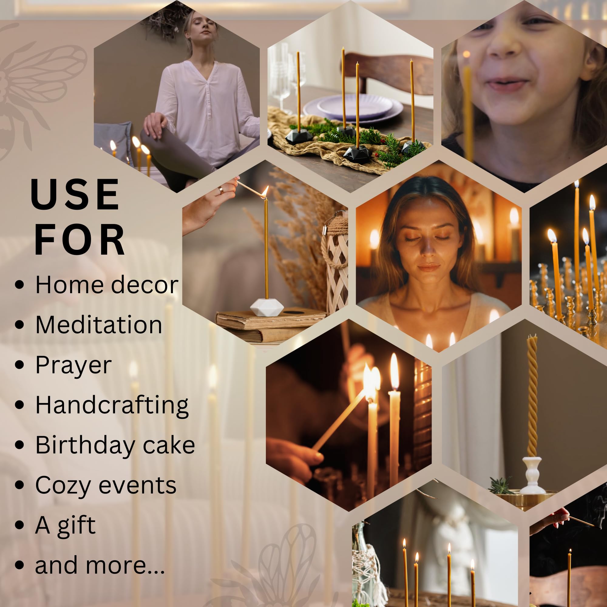 Gedengni Candele Coniche Candela A Spirale Attorcigliata Bastoncini - Foto 8