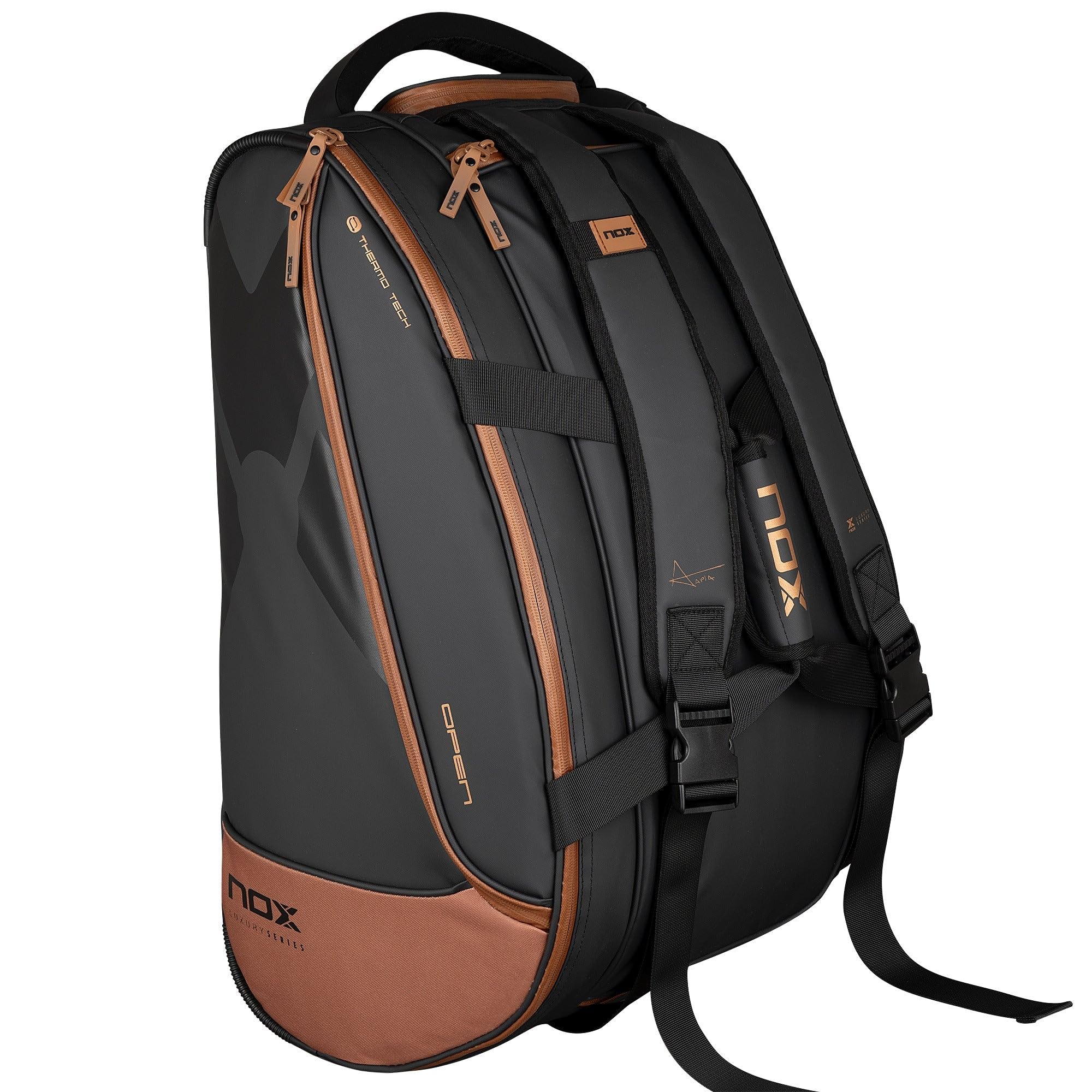 NOX Paletero Luxury Open Series Negro/marrón