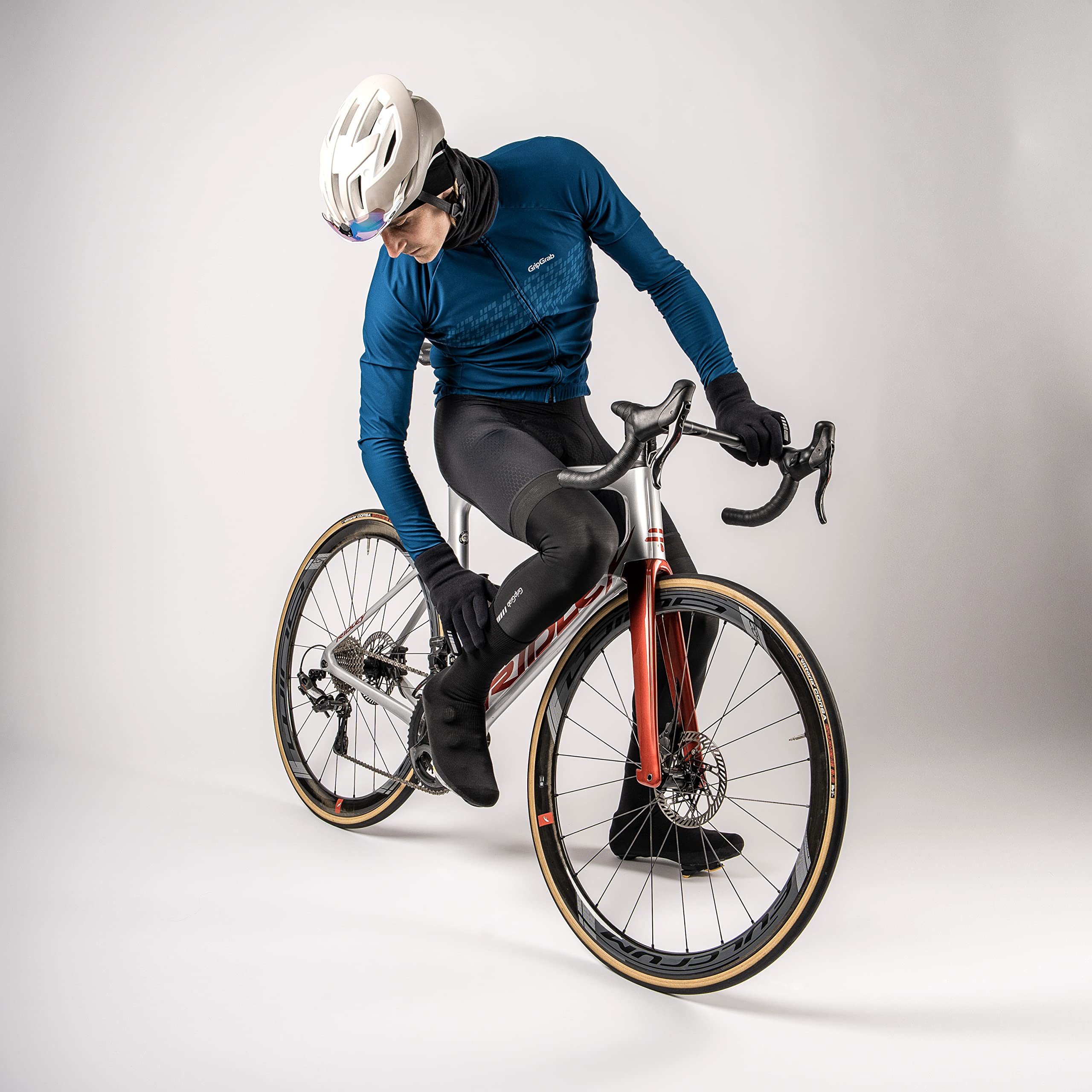GripGrab Couvre-Chaussures Vélo de Route Imperméables Flandrien sur-Chaussures de Pluie Cyclisme en Mailles