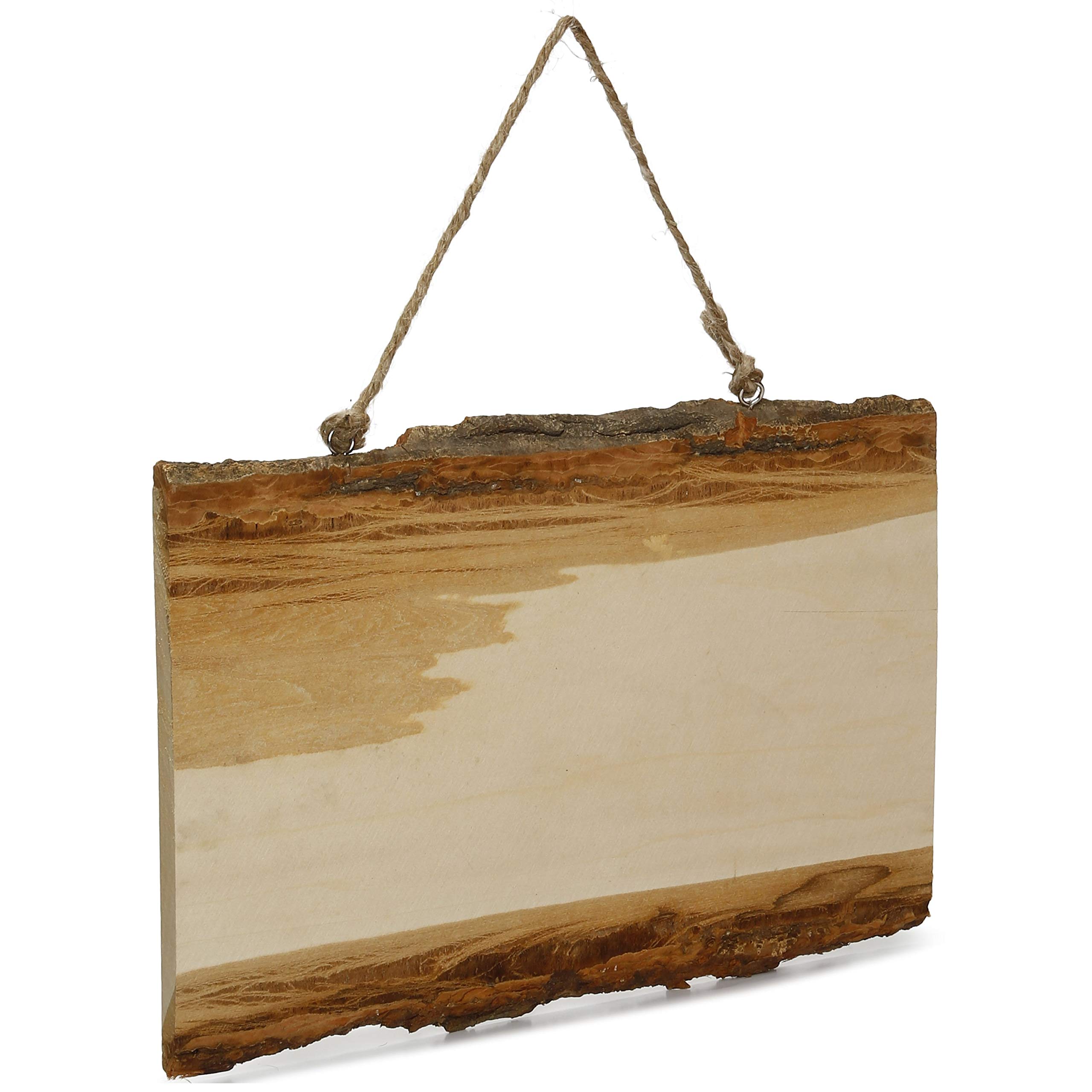 Itsy Bitsy- Natural Wood Rectangular Hanging Board L12XW36cm, 1 Pc