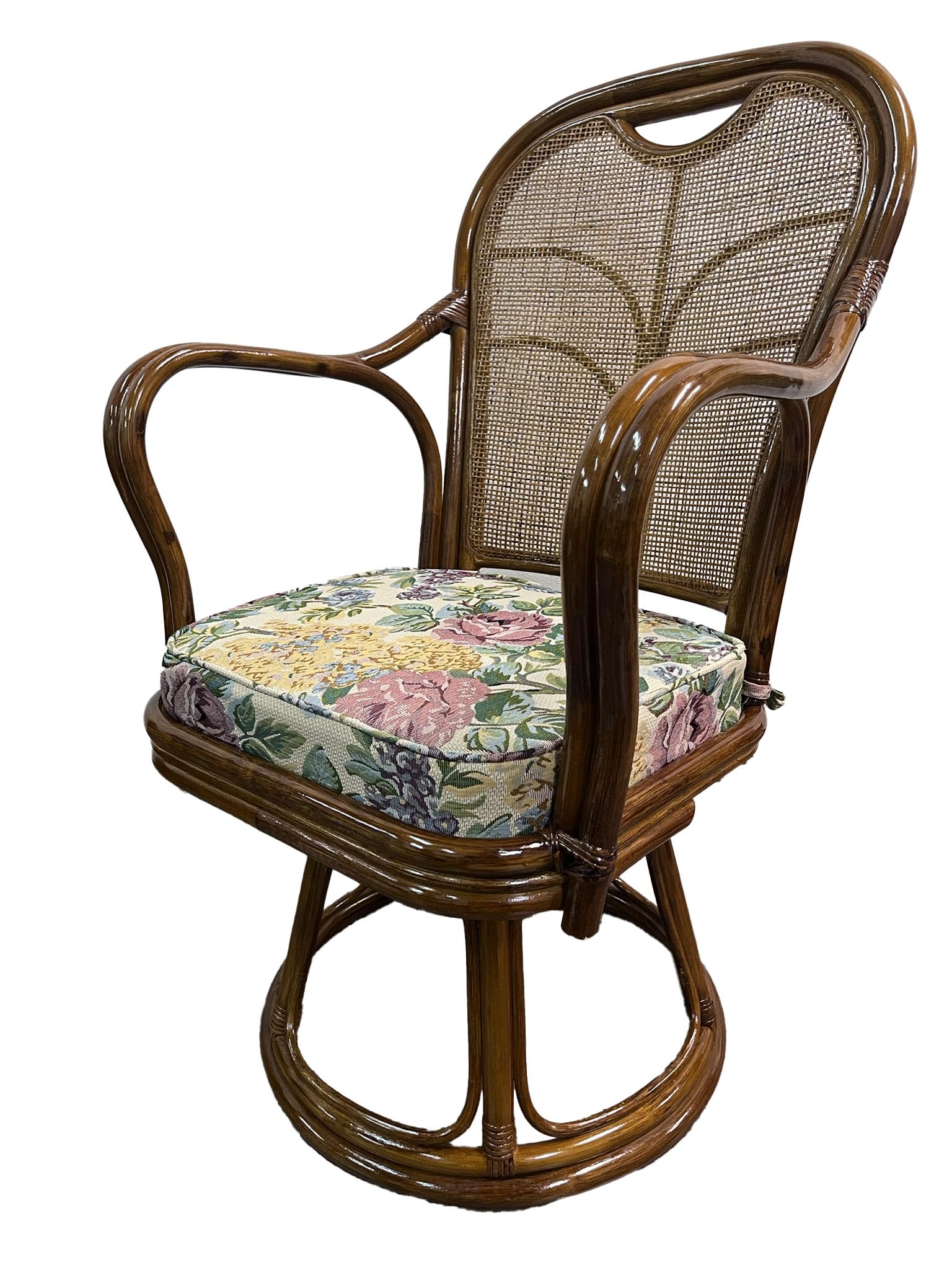 Amazon.co.jp: 大竹産業 ラタンチェア 籐の椅子 木製 ブラウン