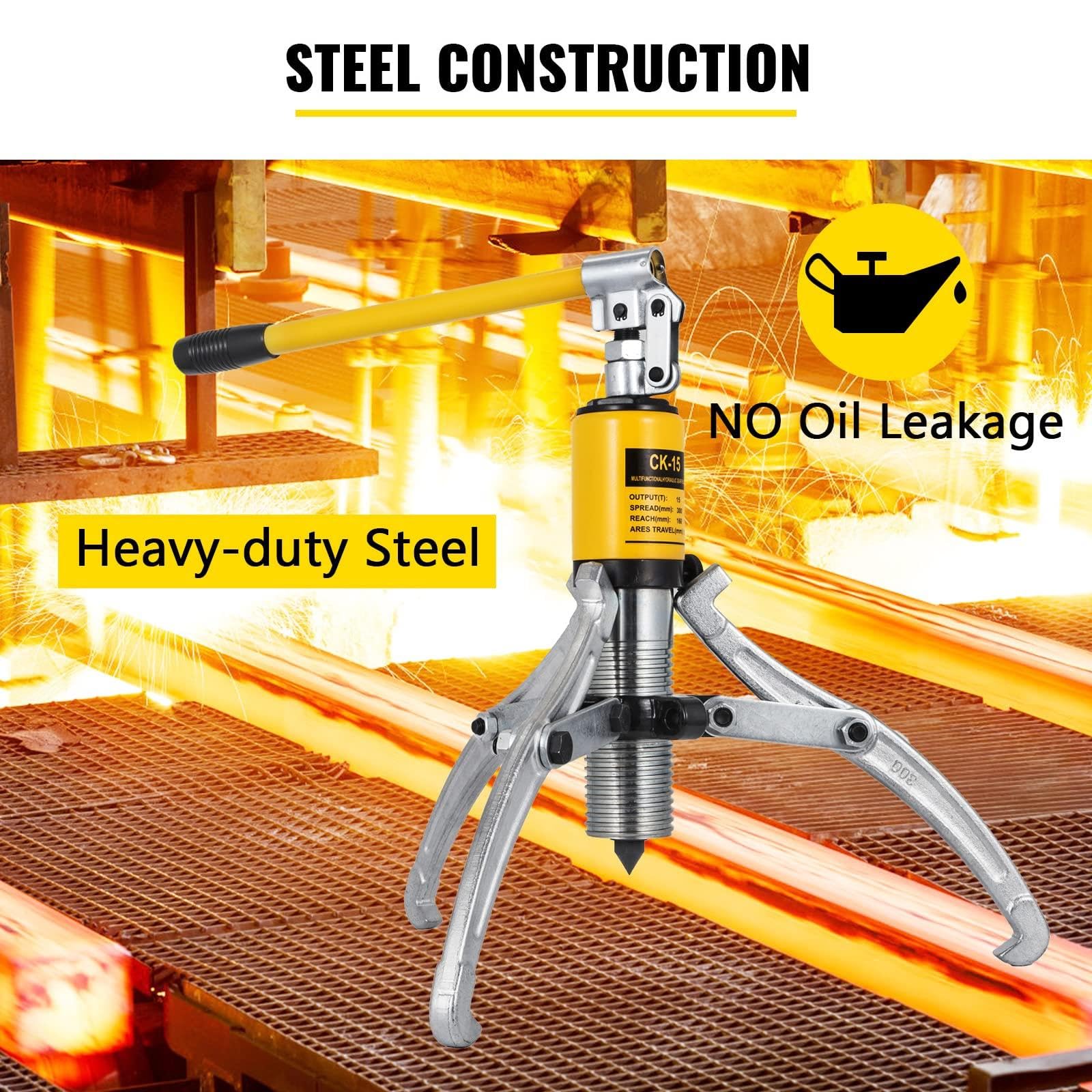 hydrauliczny ściągacz kół zębatych, ściągacze łożysk, 5T, 10T, 15T, 20T hydrauliczny ściągacz łożysk, separator UB, zestaw 3 szczęk do ściągania kół zębatych, hydrauliczny ściągacz kół zębatych/łoży