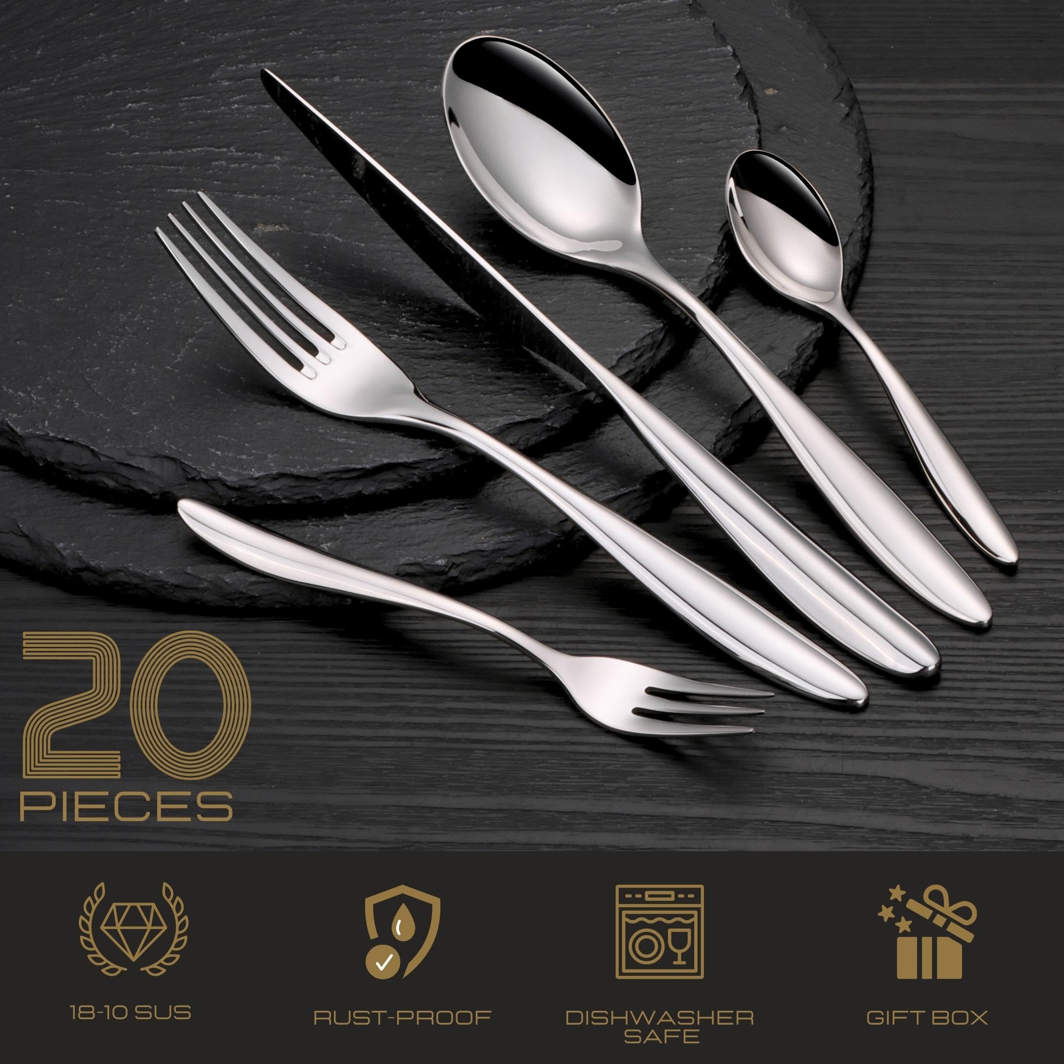 Laguiole Style de Vie Premium Line steakmessenset 6-delig kopen