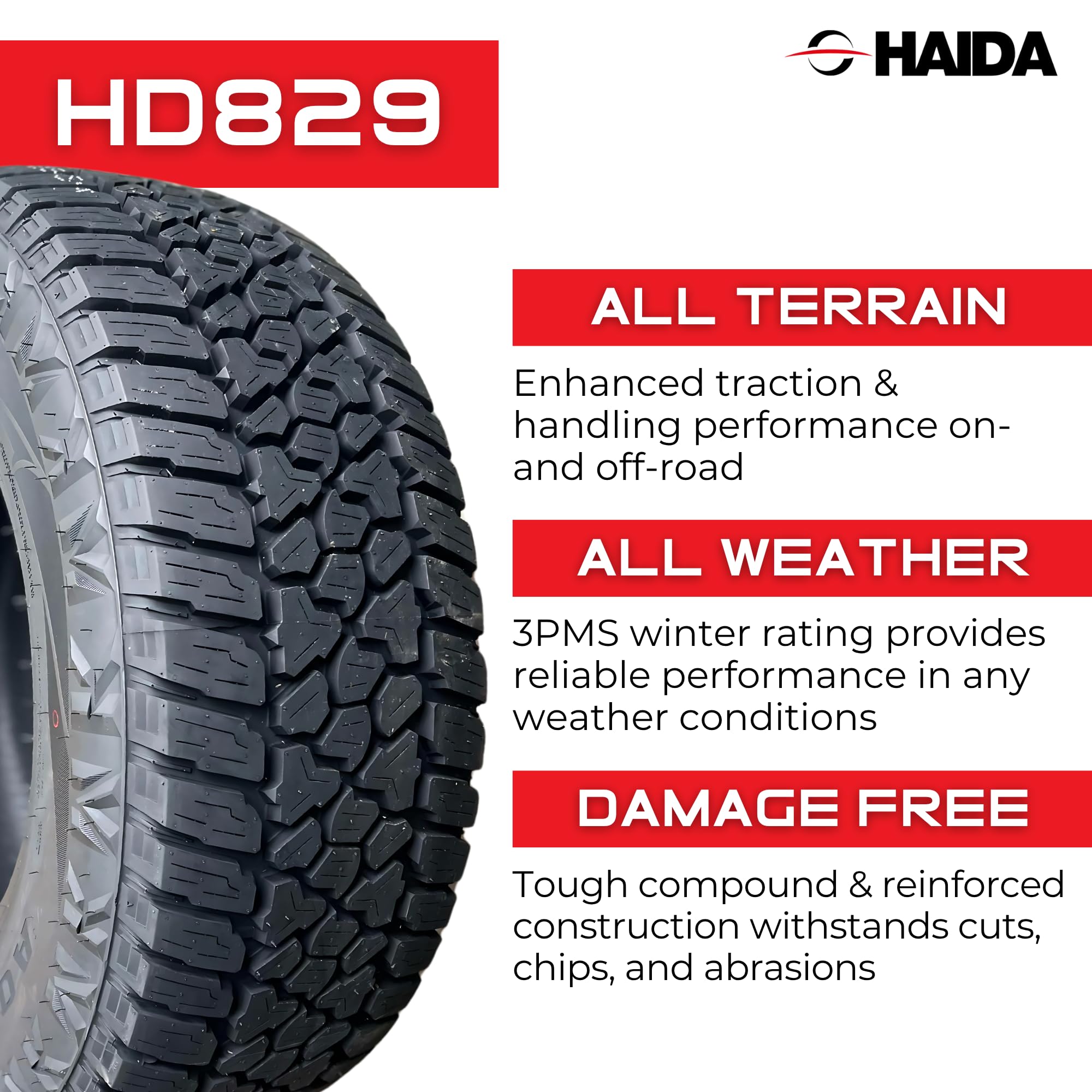 Tectonic 265/60R18 Haida HD829 All-Terrain 120/117S