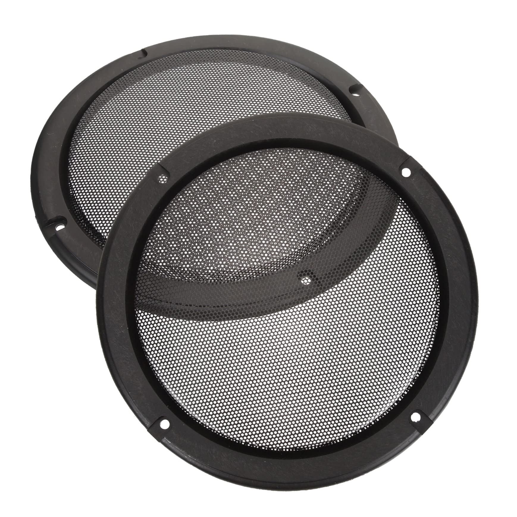 2Pcs Car Speaker Cover Protective Mesh Grille for Subwoofer Audio Speakers for Automotive
