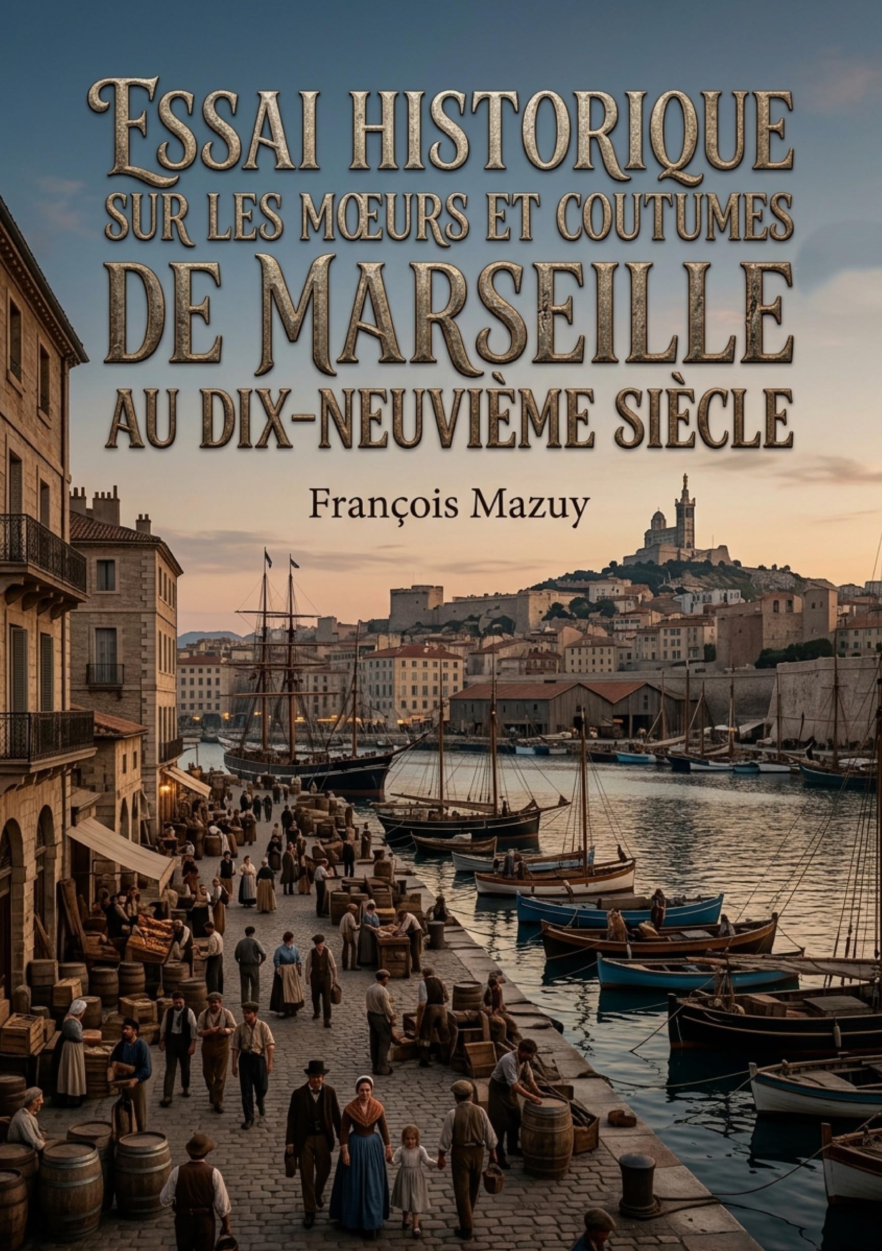 Essai historique sur les moeurs et coutumes de Marseille au dix-neuvième siècle: Une exploration des traditions et du quotidien à Marseille au XIXe ... un aperçu des habitants et de leur culture.