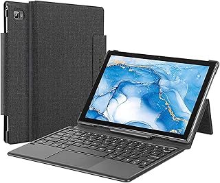 Dragon Touch Docking Keyboard Case for Notepad 102 and Notepad T10M 10-Inch Tablet, 80 Keys, 5 Pin Connection Keyboard Tablet Case, Foldable, not Include Tablet