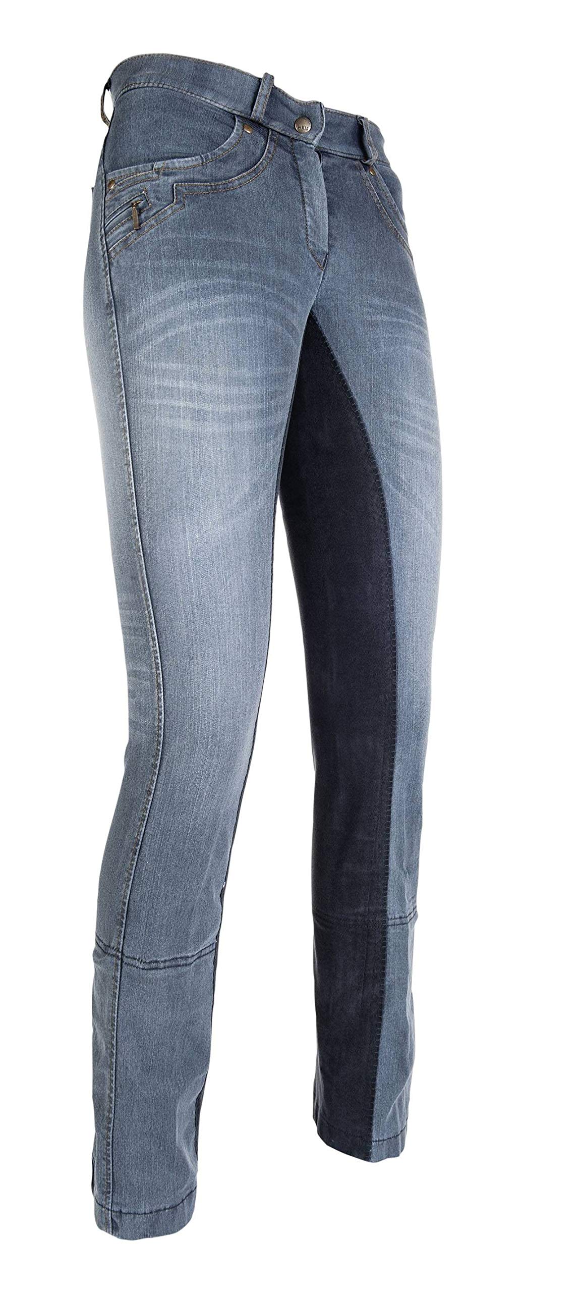 HKM Spodnie westernowe i jodhpura Uniseks Jodhpur Reithose -Classic- 1/1 Alos Besatz6969
