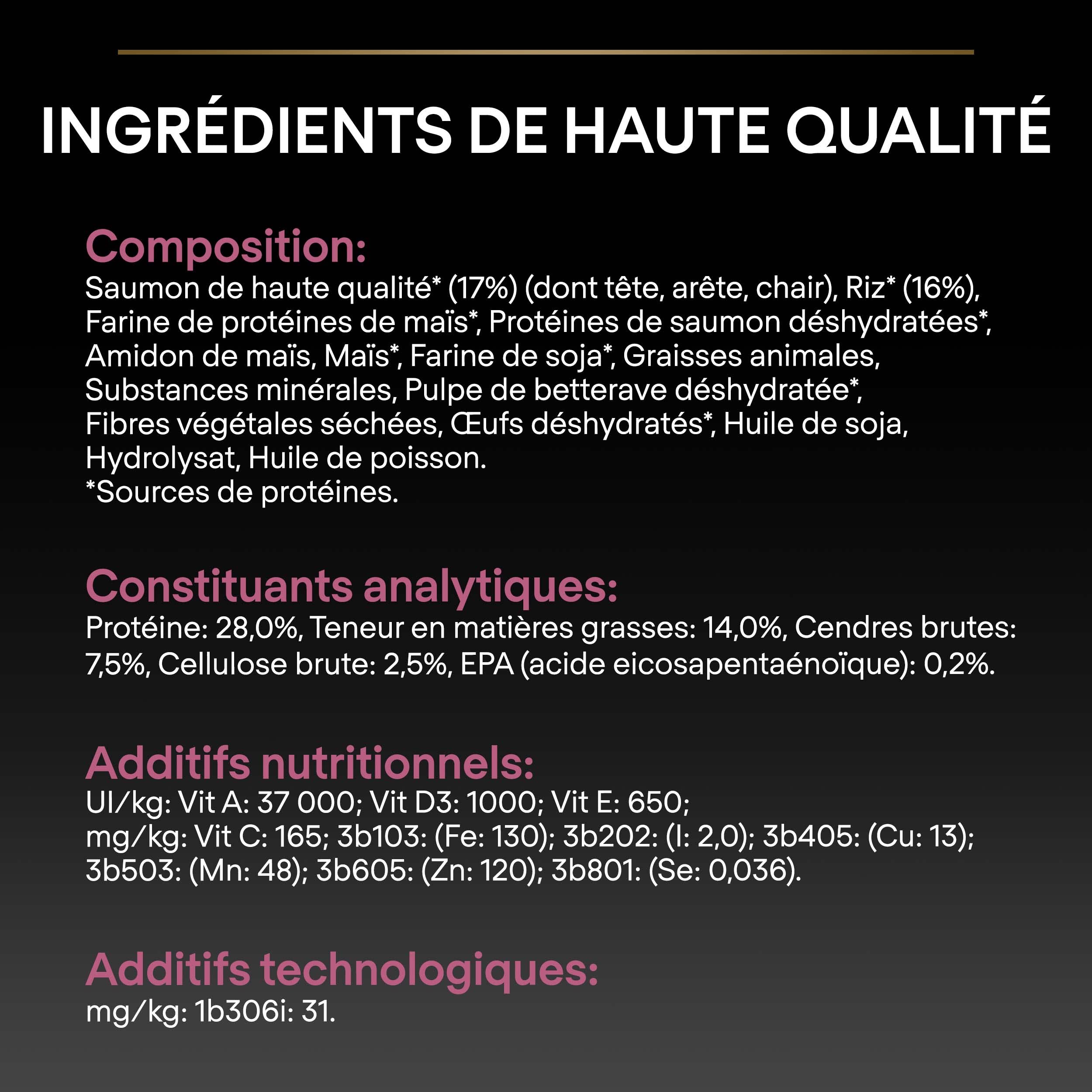 PURINA PRO PLAN | Sensitive Skin | Croquettes complètes pour chiens de moyenne/grande taille de plus de 7ans | Favorise une peau saine, un pelage brillant | Saumon | Croquettes | Sac | Lot de 4 x 3 Kg