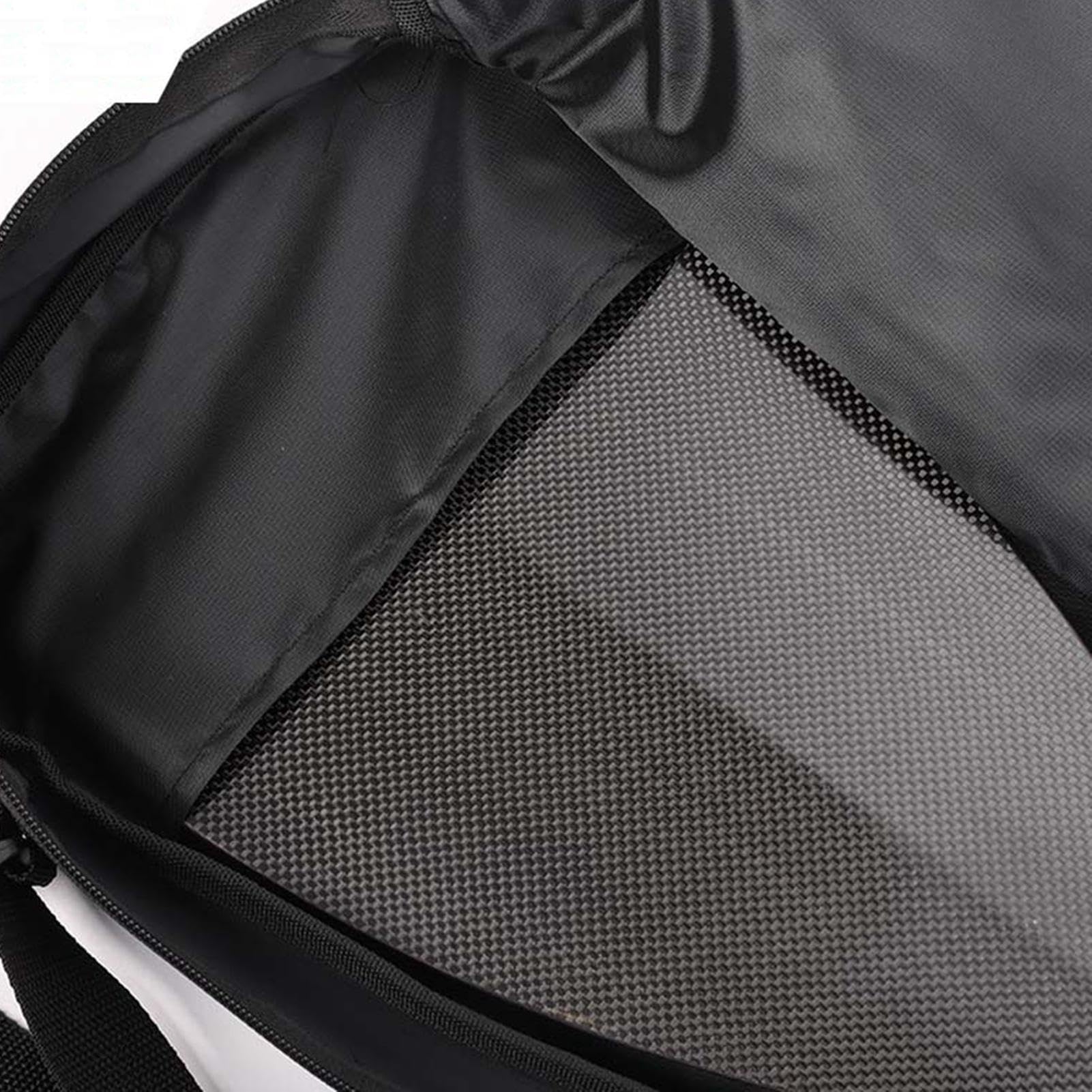 Borsa per pagaia per barca, borsa per il trasporto di pagaie, borsa per il trasporto di pagaia da pesca, organizer impermeabile a tre sezioni, tracolla regolabile, borsa portatile impermeabile,
