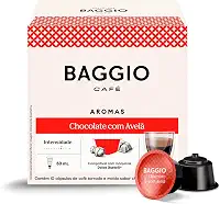 Baggio Café Cápsulas De Café Aroma Chocolate Com Avelã Compatível Com Máquinas Dolce Gusto Contém 10 Cápsulas