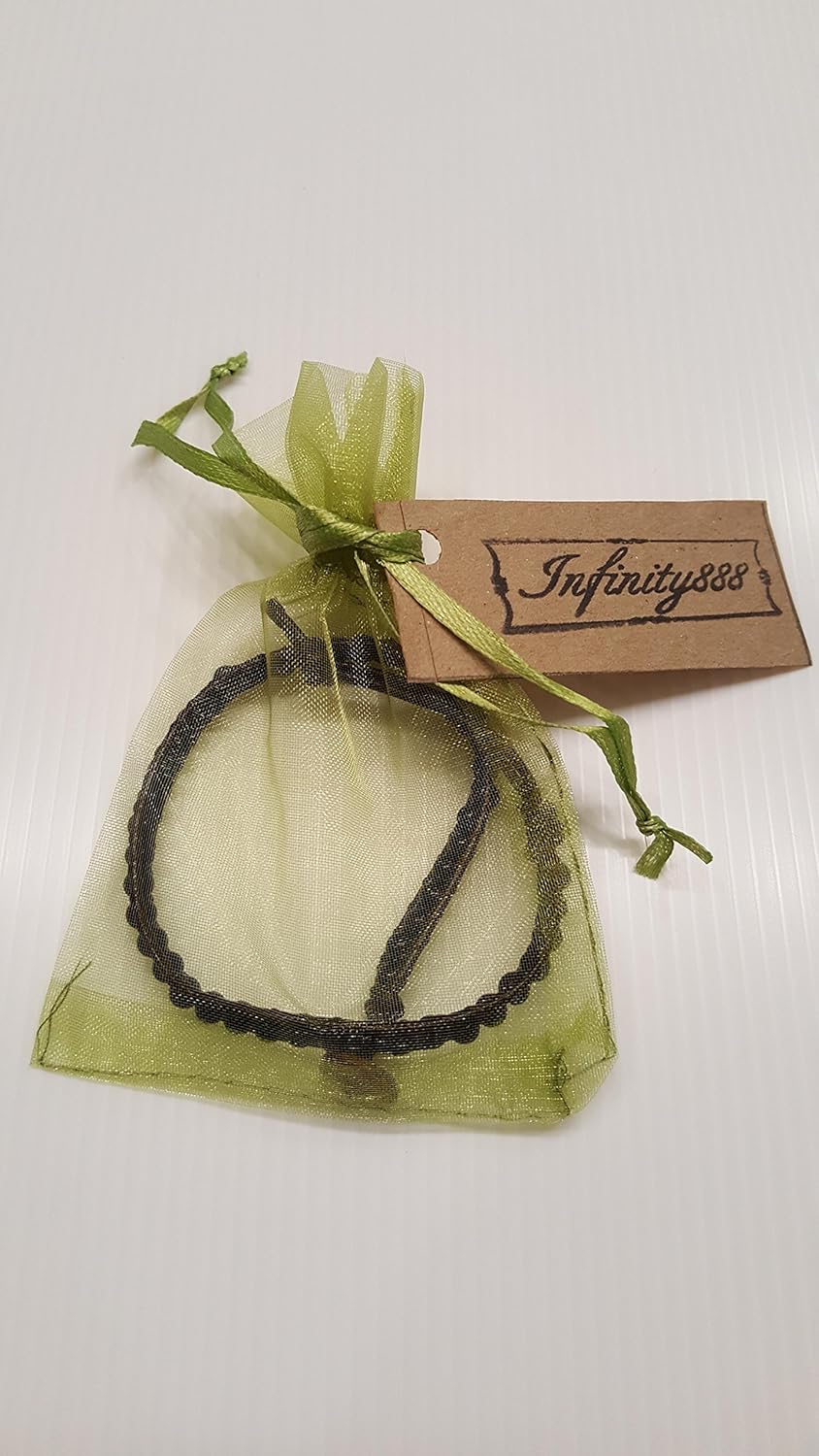 Infinityee888 Lava Bead Anklet Bracelet 10 Inches Woven Leather Handmade Men Women Anklet - Image 8