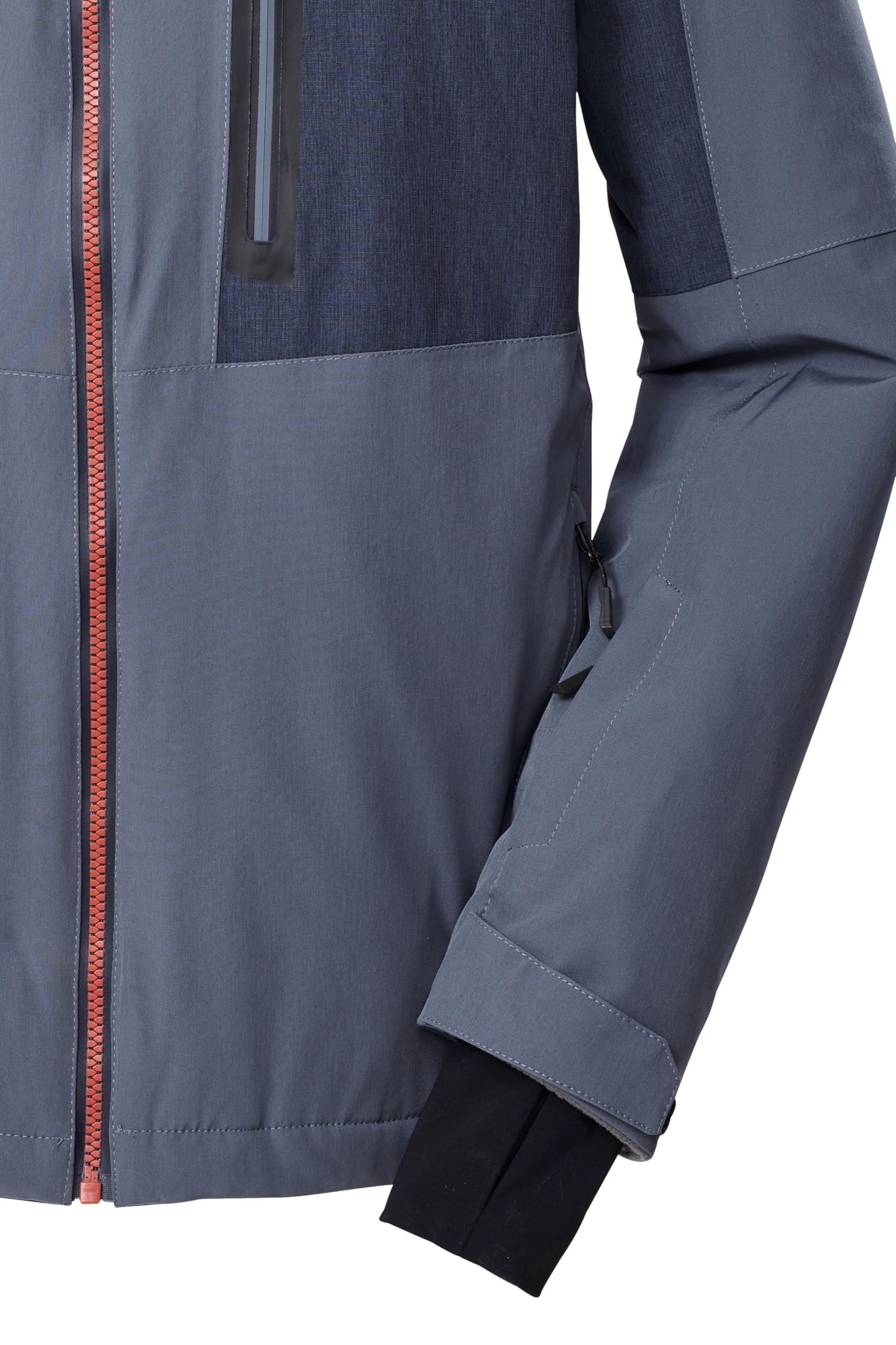Killtec Ksw 47 Mn Ski Jckt Giacca da sci/giacca funzionale con cappuccio e paraneve con chiusura a cerniera Uomo