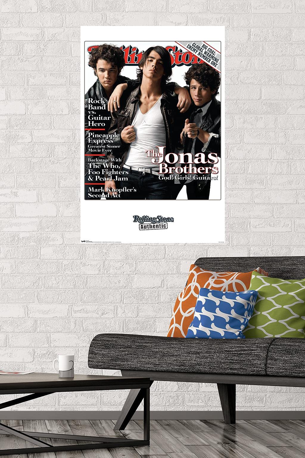 Amazon.com: Trends International Rolling Stone Magazine-Jonas