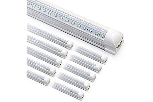 10-Pack Linkable LED Shop Light Fixture