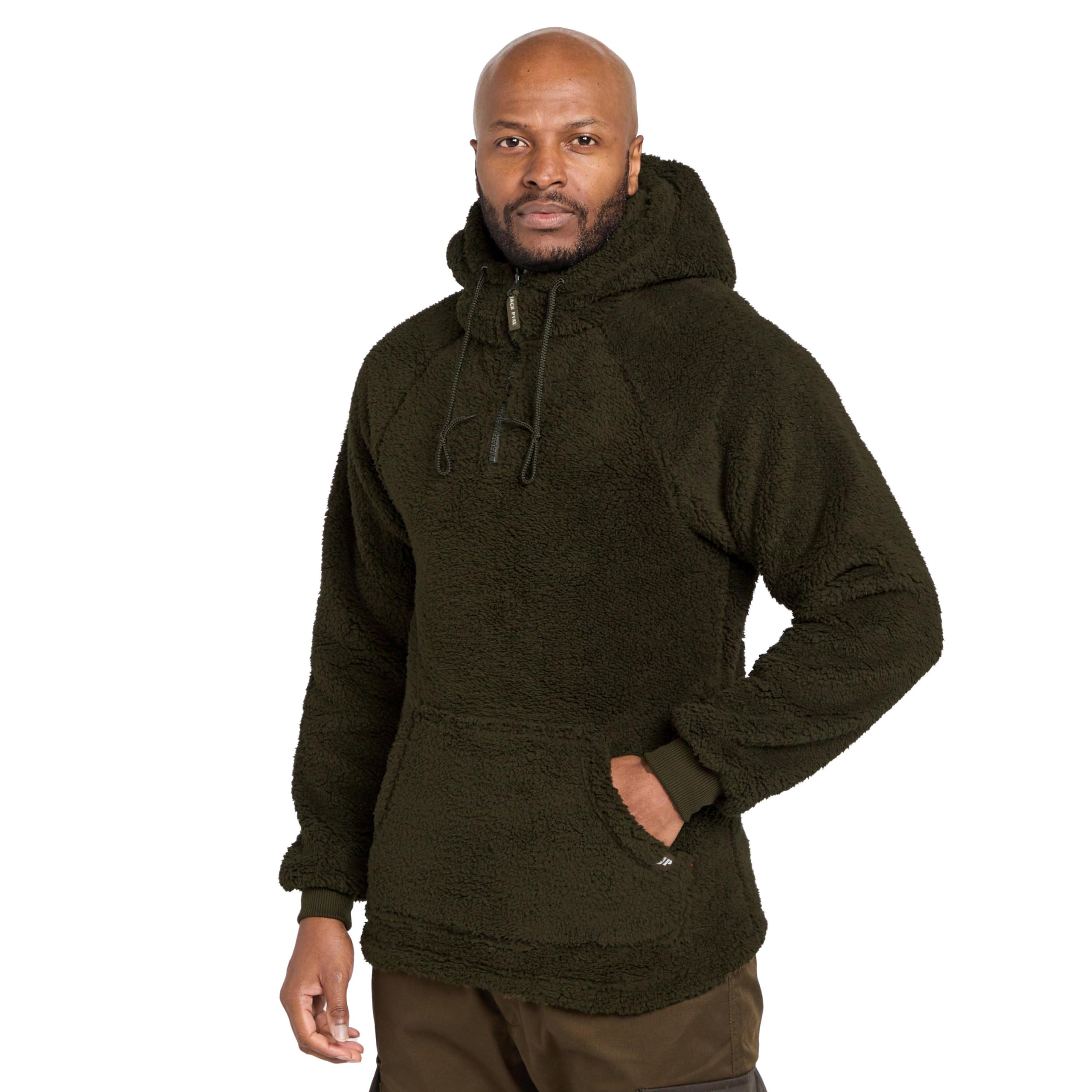 JACK PYKESherpa Super Warm Thermal Fleece Hoodie