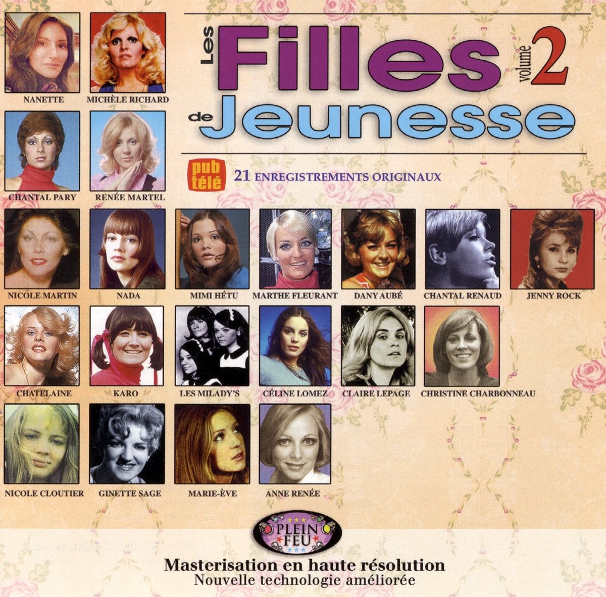Les Filles De Jeunesse/ Volume 2 [Audio CD] Renee Martel,Chantal Pary,Michelle Richard