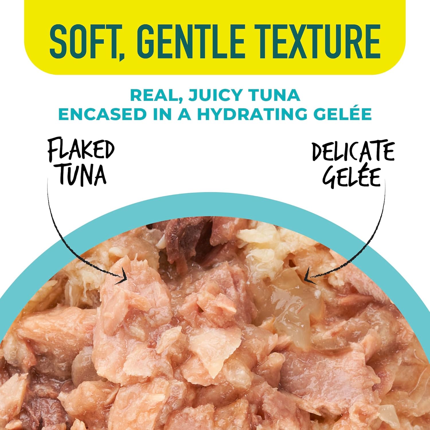 Tiki Cat Gelee Wet Cat Food, Tuna Variety Pack, 2.8 oz. Pouch (12 Count)