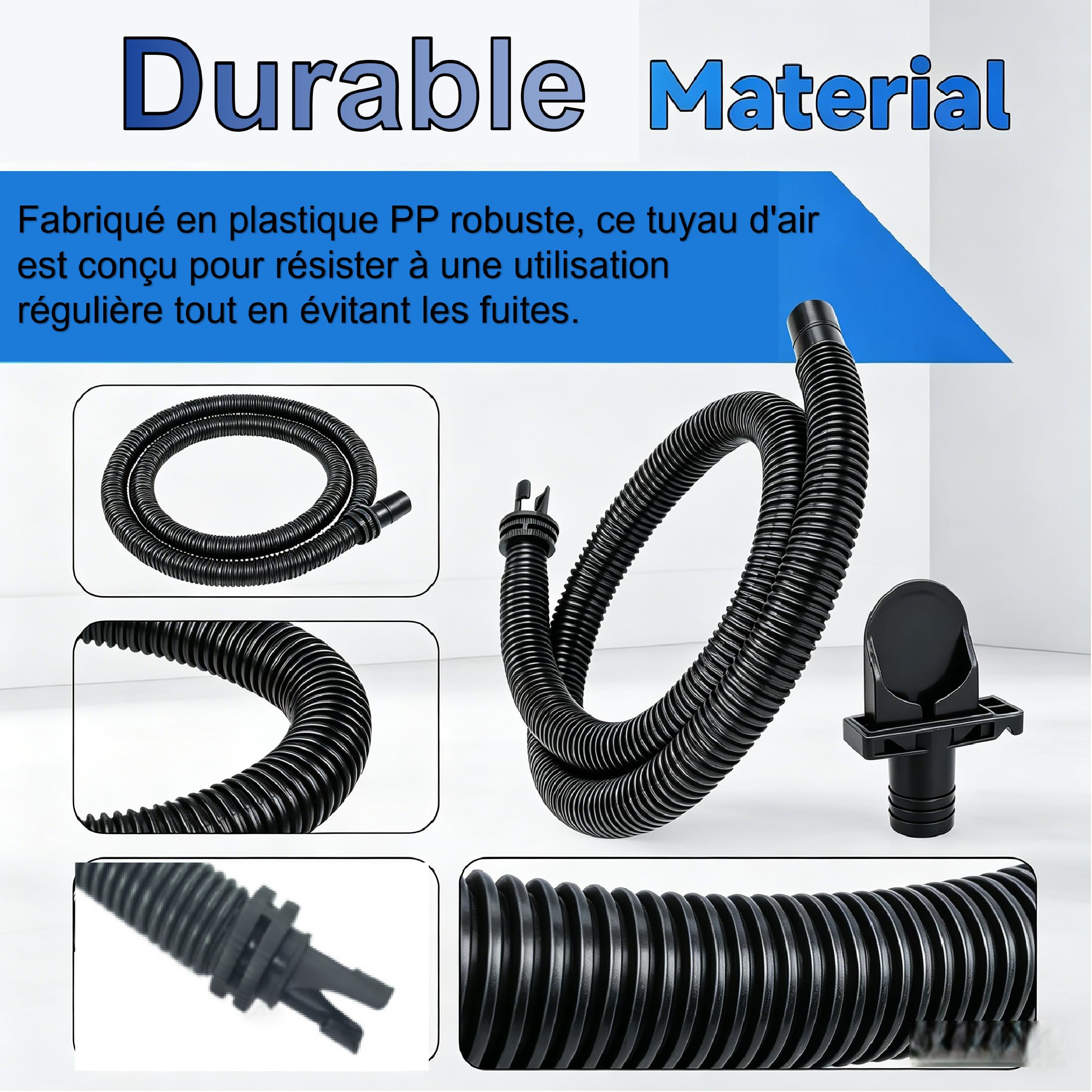 PURESPA Kit d'adaptateur tuyau gonflage spa Intex 28403E 28403VM 28405CA 28405E 28407E 28407VM