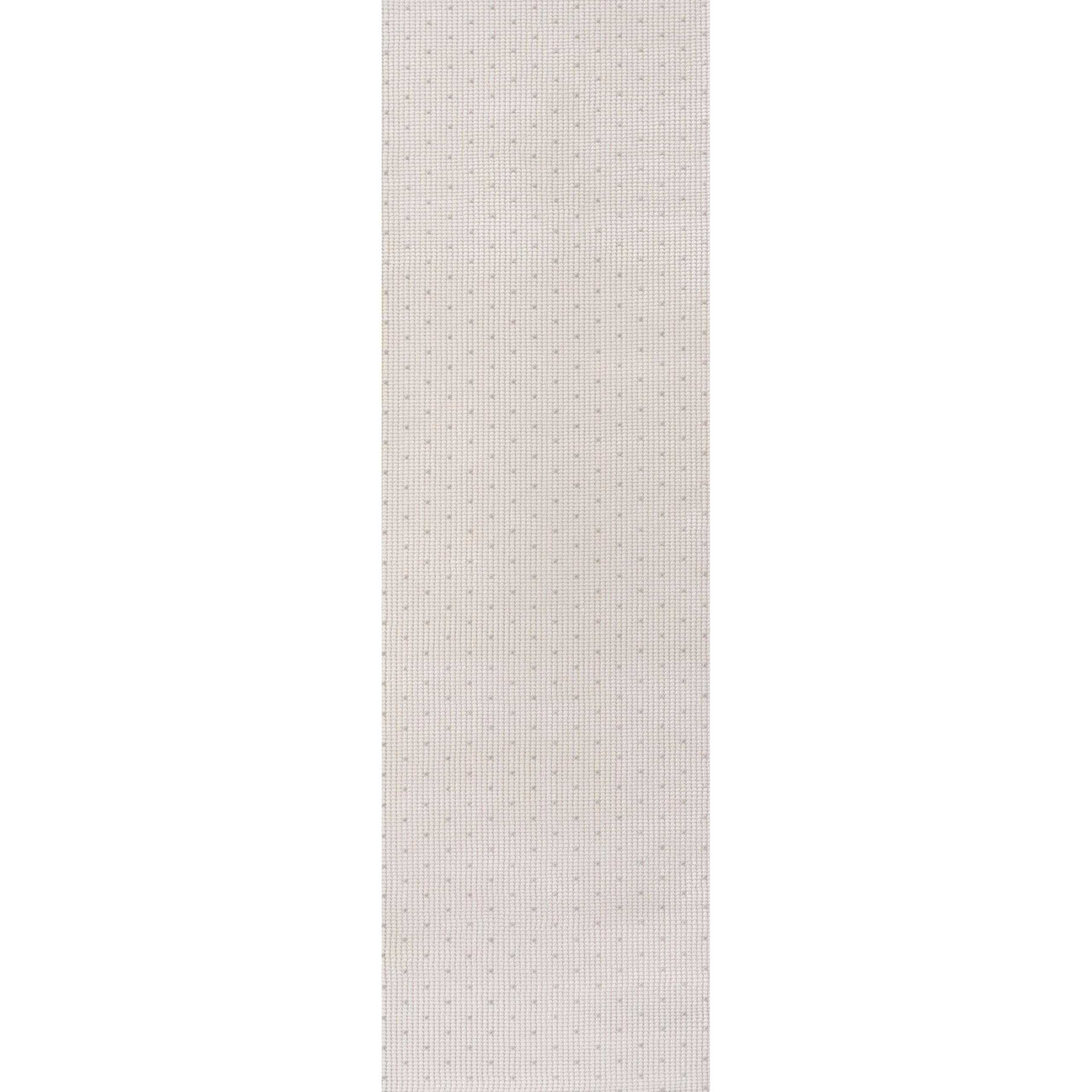THE RUGS Carmel Modern Area Rug - Stain-Resistant, Non-Shedding, Durable Rugs for Bedroom and Hallway [ Dots Grey, 80x300 cm ]