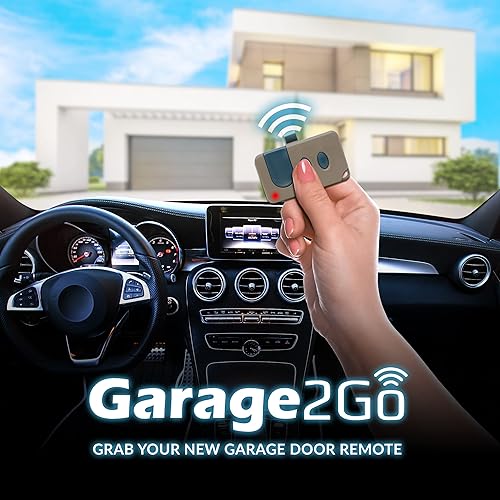 Miniatura 6 de Garage2Go Reemplazo remoto de puerta de garaje para Sears Craftsman (139.53681) 971LM (botón rojo de aprendizaje) (paquete de 2)