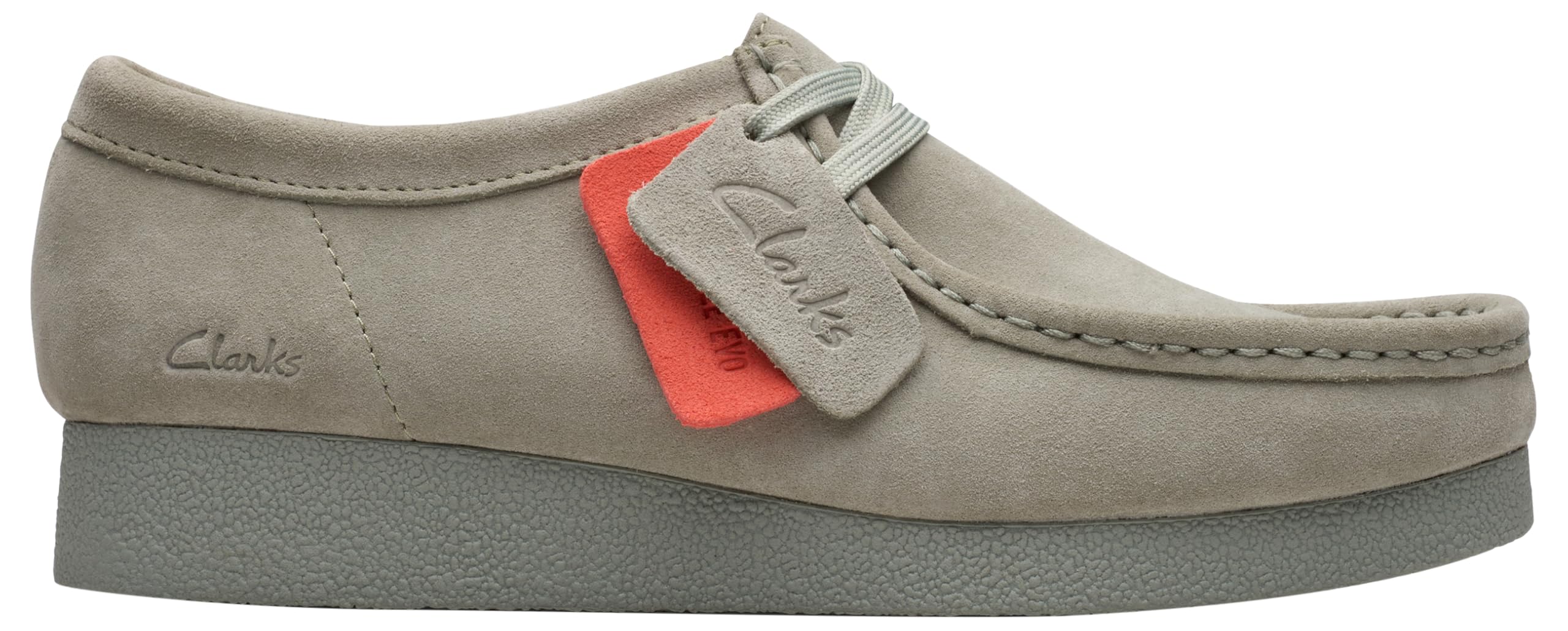 Clarks WallabeeEVOSh Womens Light Green SDE, 7
