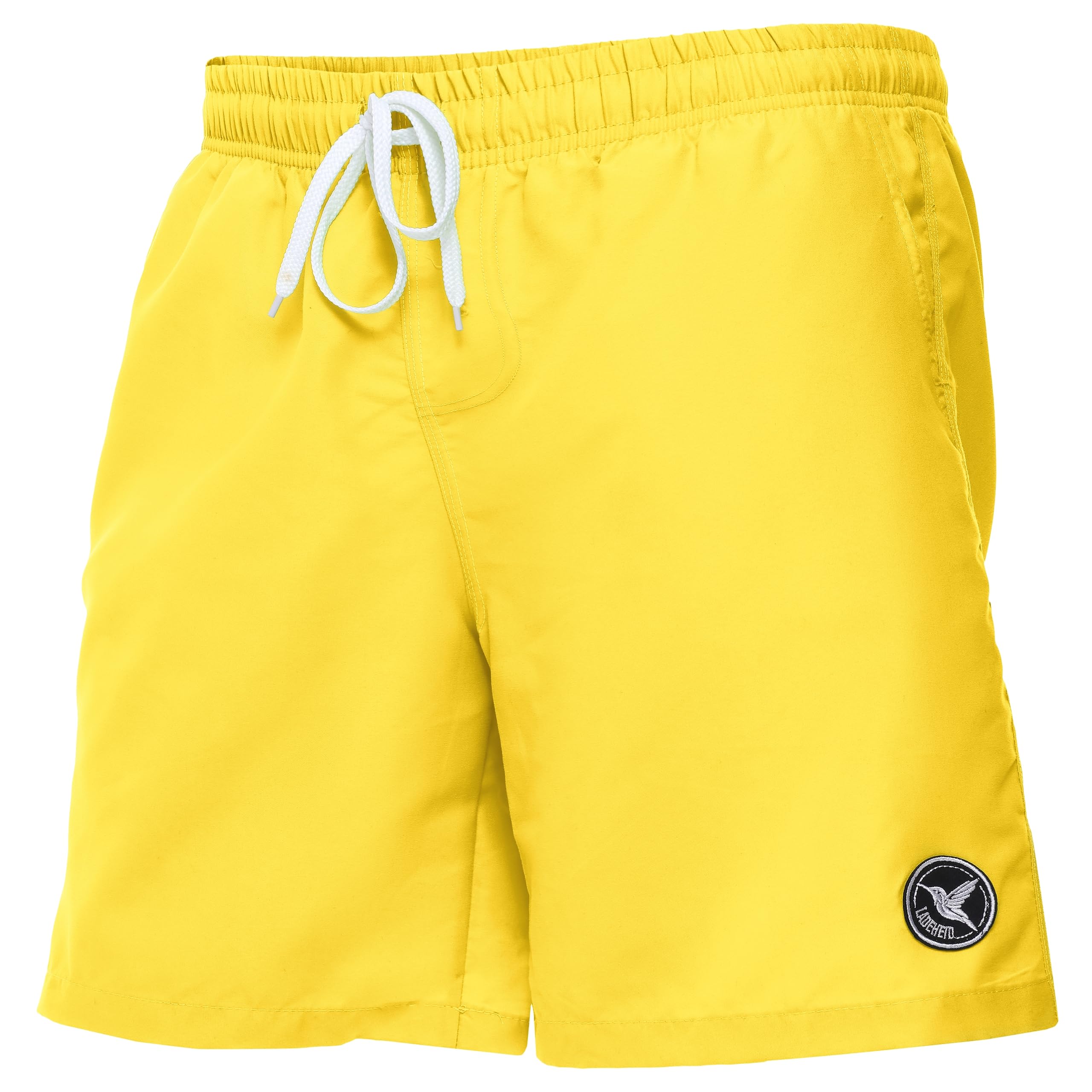 Ladeheid Badehose Herren, Bequeme Lange Badeshorts mit Breitem Gummibund, Kordelzug und Taschen, Schwimmhose Boardshorts – LA40-129