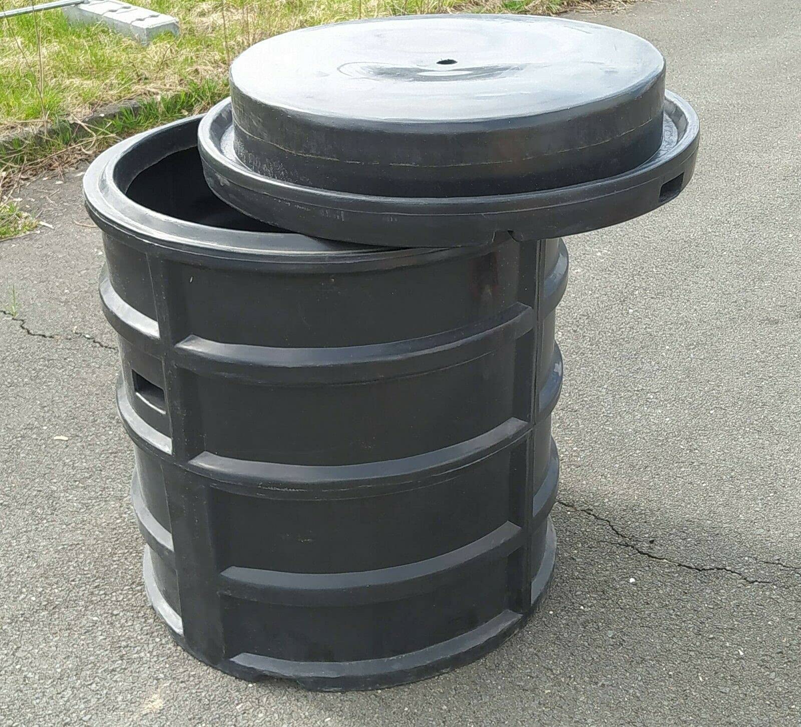 Varile Baie universelle 80 x 80 cm avec fond, bac de fontaine en plastique I 340 l
