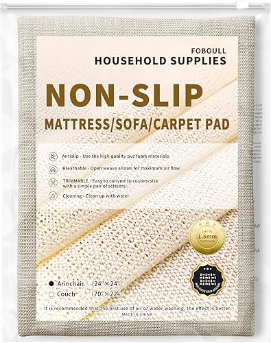 Miniatura 1 de Evita que los cojines del sillón se deslicen, evita que la cama y la almohadilla se deslicen para el sofá, sillón, cojín de silla, colchones, fácil