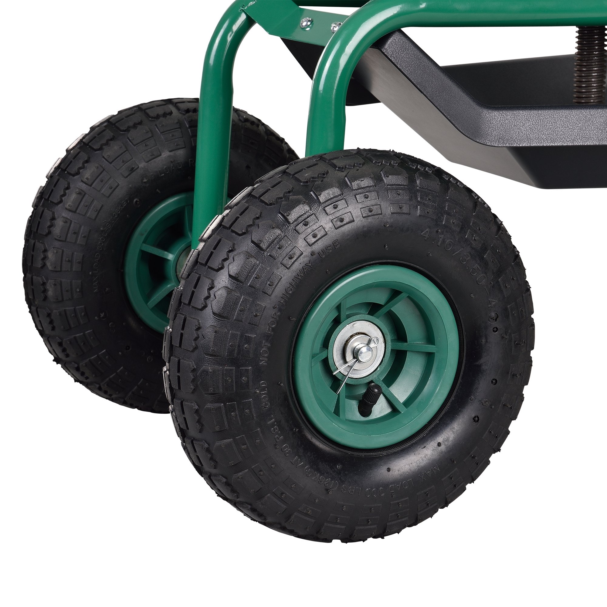 [PRO.Tec] Sedia da Giardino con Ruote - per lavori di Giardinaggio, per piantare Fiori