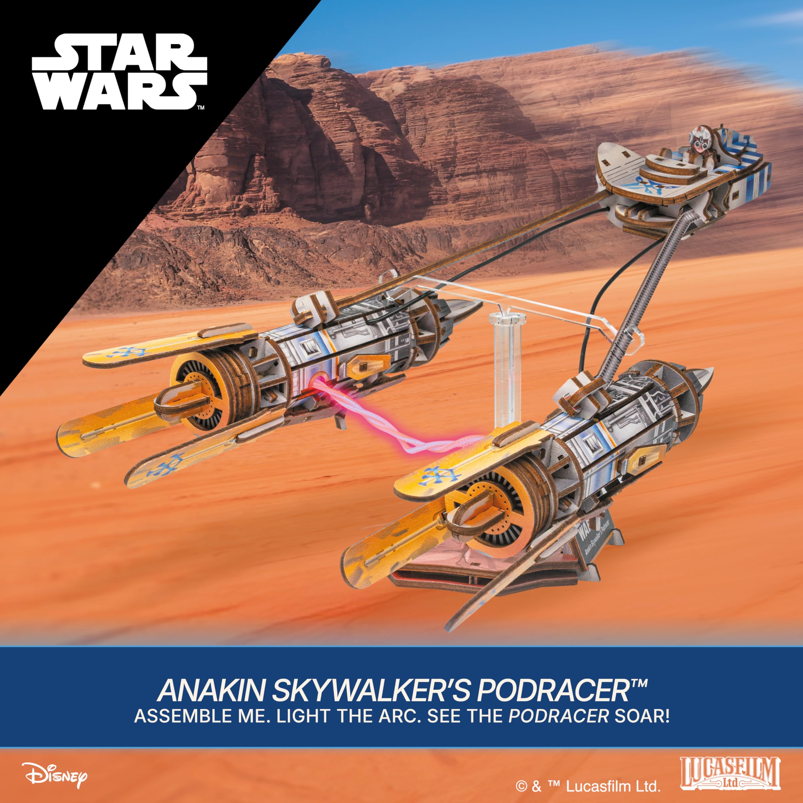 UGEARS Star Wars ™ Anakin Skywalker's Podracer ™ - Image 3