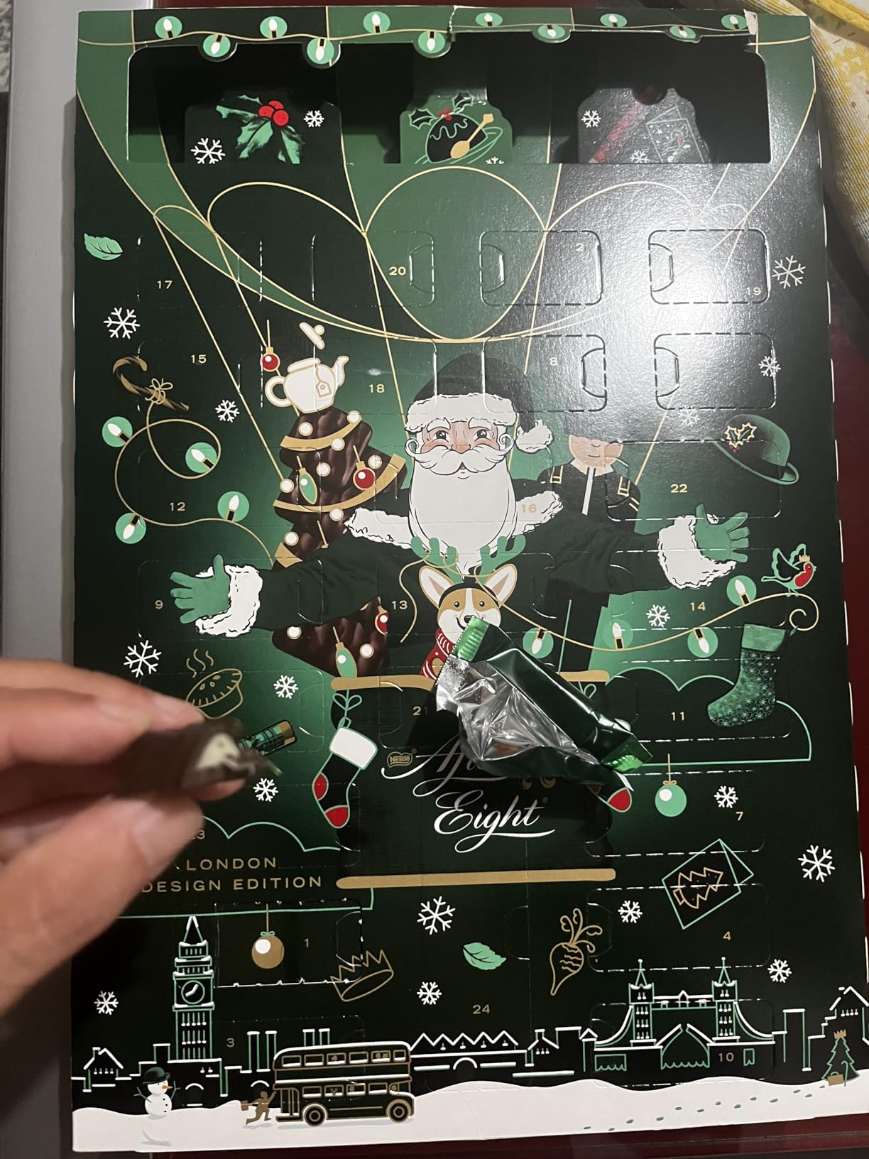 Calendario Dell'Avvento Dei Pompieri Al Cioccolato – Fire & Fight Streetwear, Formato 34,3x24 Cm, Designato Da Un Pompiere