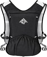 Vista 8 de Running Hydration Vest for Women Men - Waterproof Running Water Backpack Hydration Pack with 12 Pockets, Lightweight Water Vest for Hiking Trail