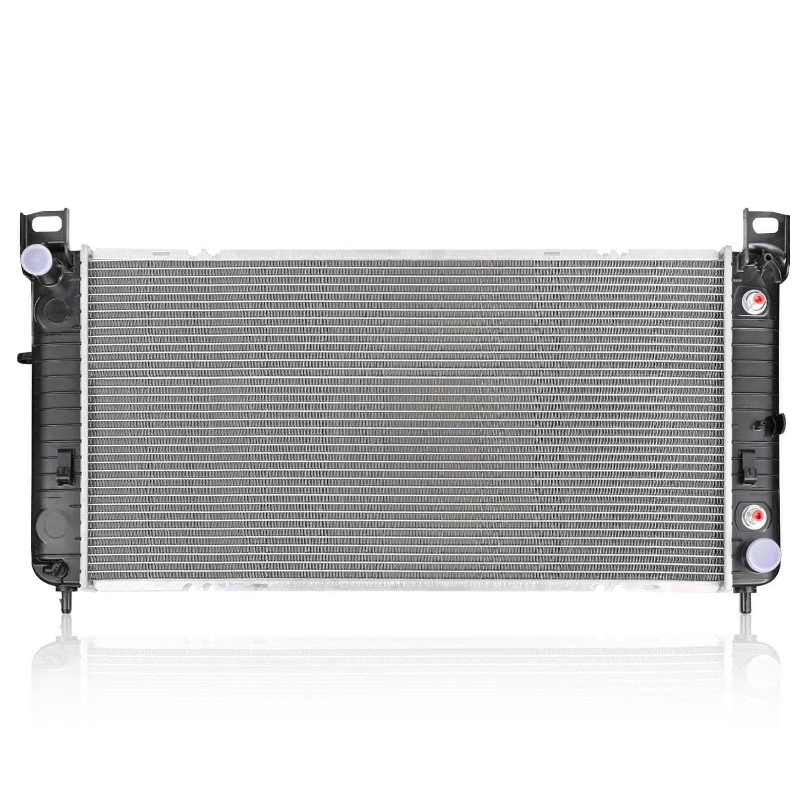 Photo 1 of 34 Inch Core Radiator Complete Radiator Compatible with Chevy Silverado 1500 Suburban 