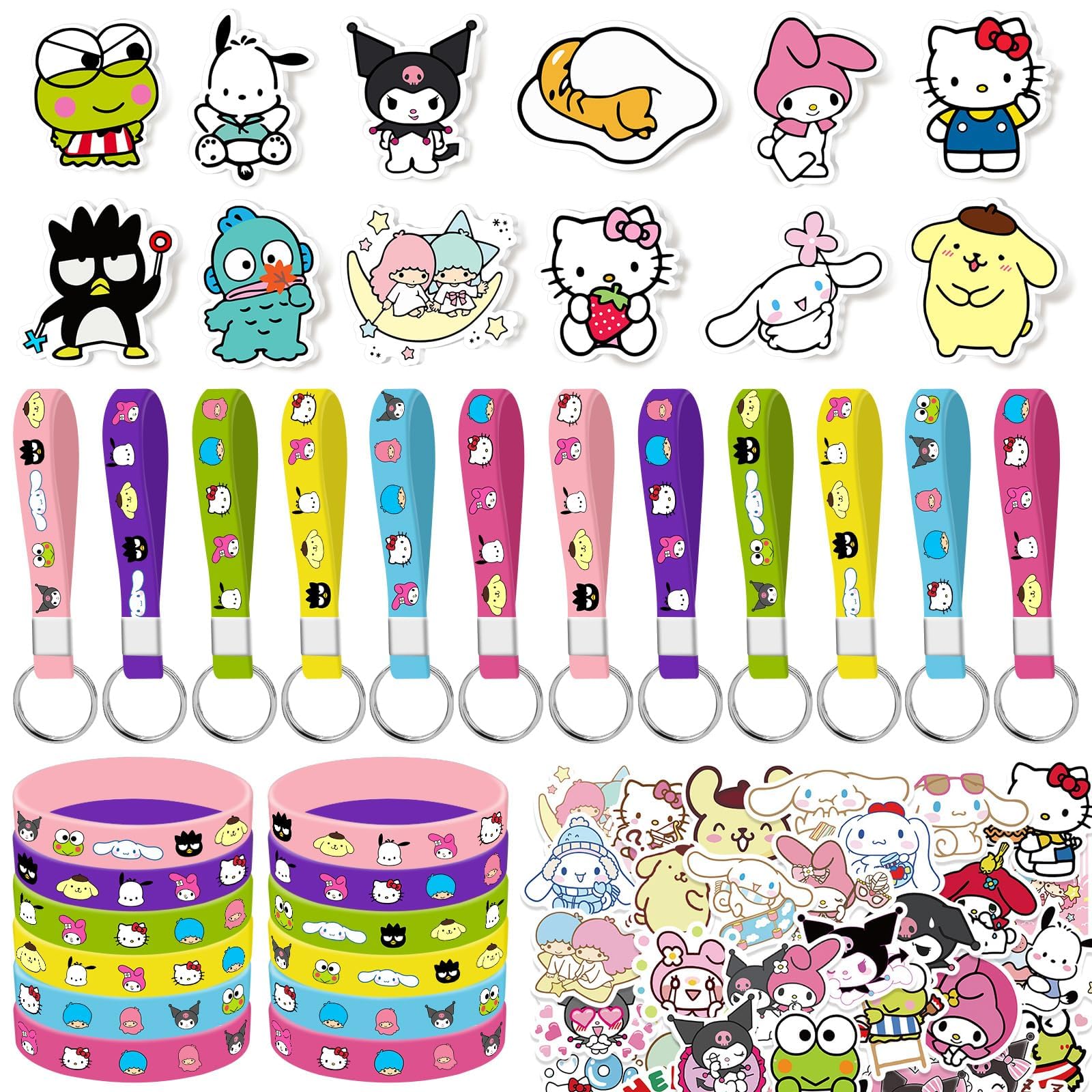 AVONO Kitty Birthday Party Supplies, 86PCS