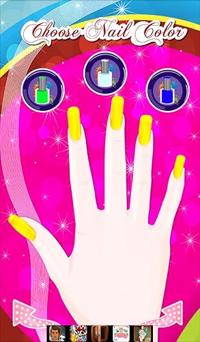Princesa prego Dress Up Salon - Jogos de unhas para meninas gratuitos