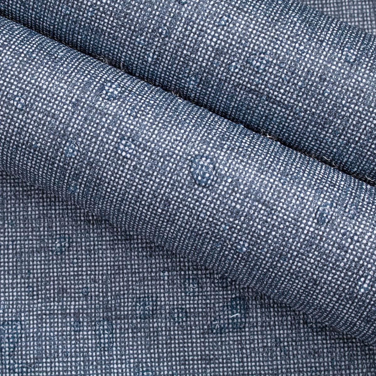 Blue Grasscloth Peel and Stick Wallpaper Textured Contact Paper 15.7in x 393.7in Denim Blue Faux Linen Wallpaper Vintage Grasscloth Self Adhesive Removable Wall Paper for Cabinets Decor Vinyl