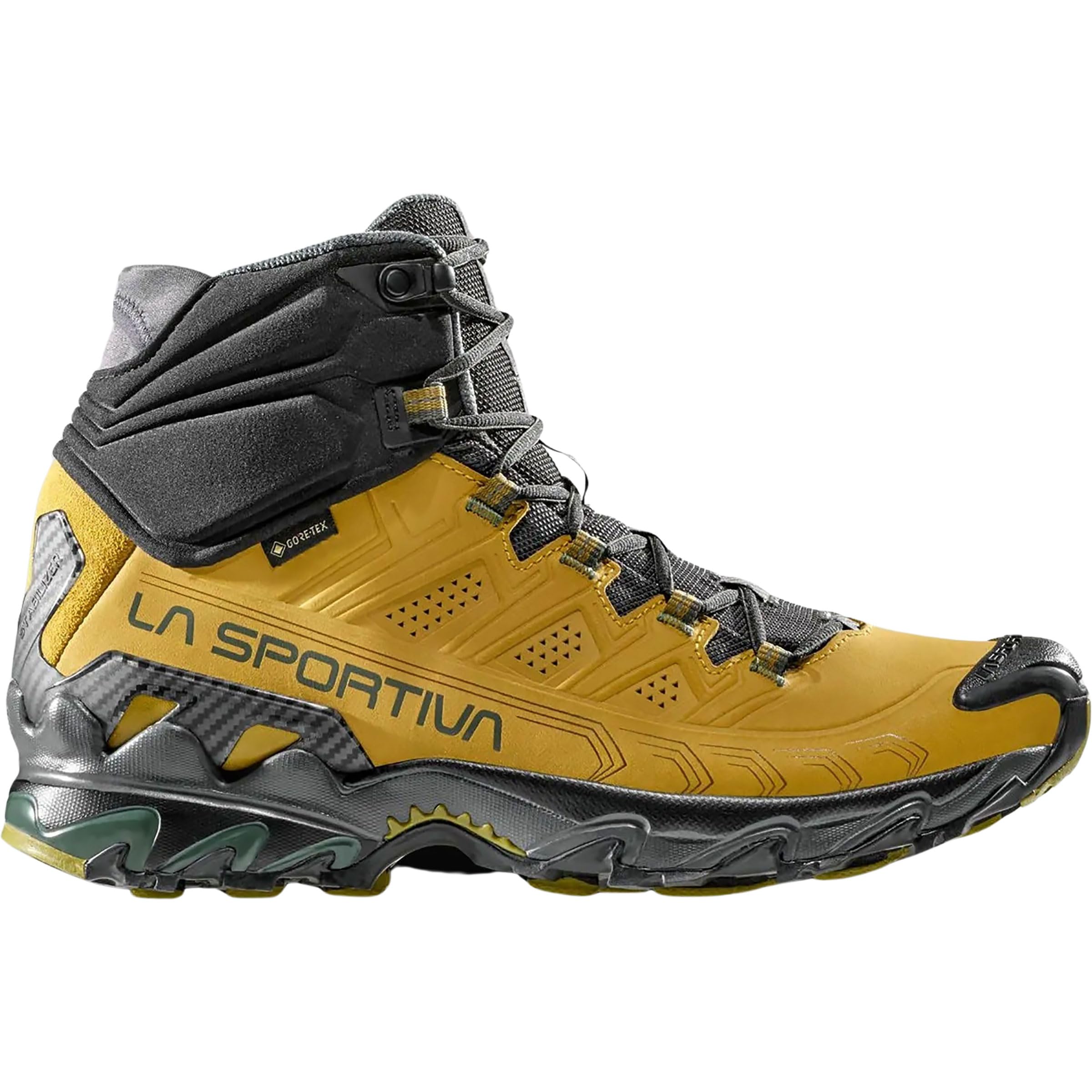 LA SPORTIVA Uomo Ultra Raptor II Mid Leather GTX Scarpe, Savana-​Alpine, 45.5