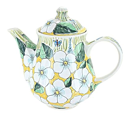 Blue Rose Polish Pottery Serenity Large Teapot